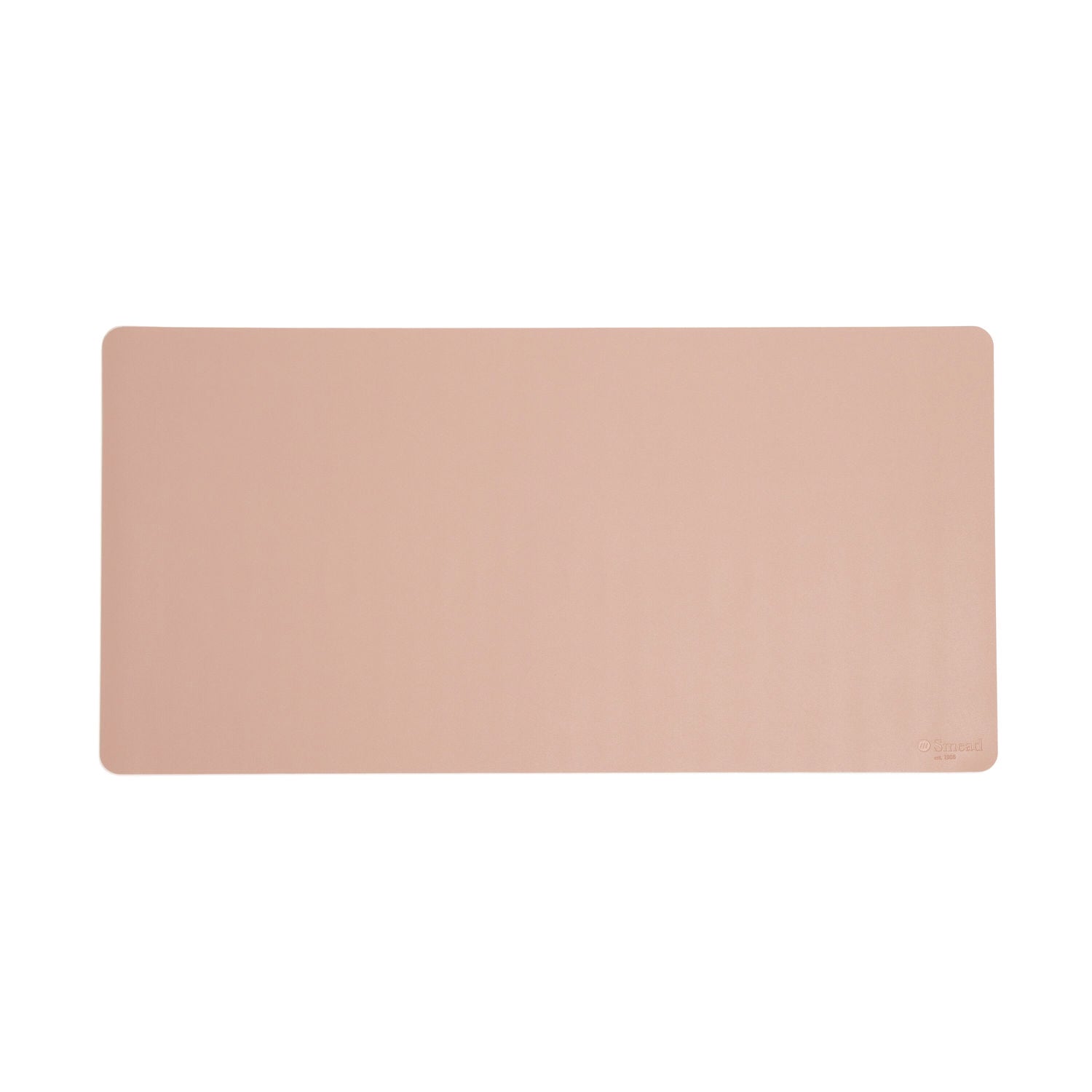 Vegan Leather Desk Pads, 31.5 x 15.7, Light Pink