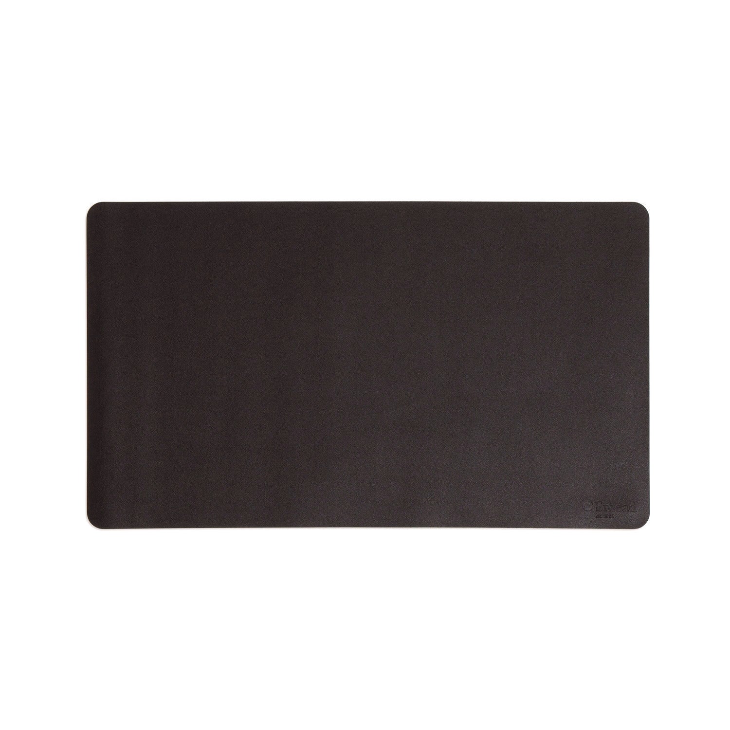 Vegan Leather Desk Pads, 23.6 x 13.7, Charcoal