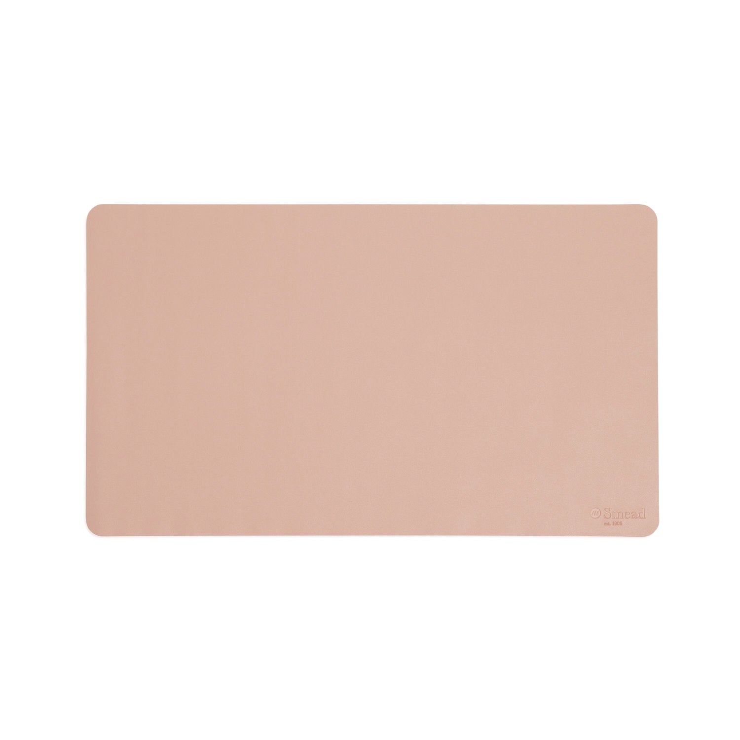 Vegan Leather Desk Pads, 23.6 x 13.7, Light Pink