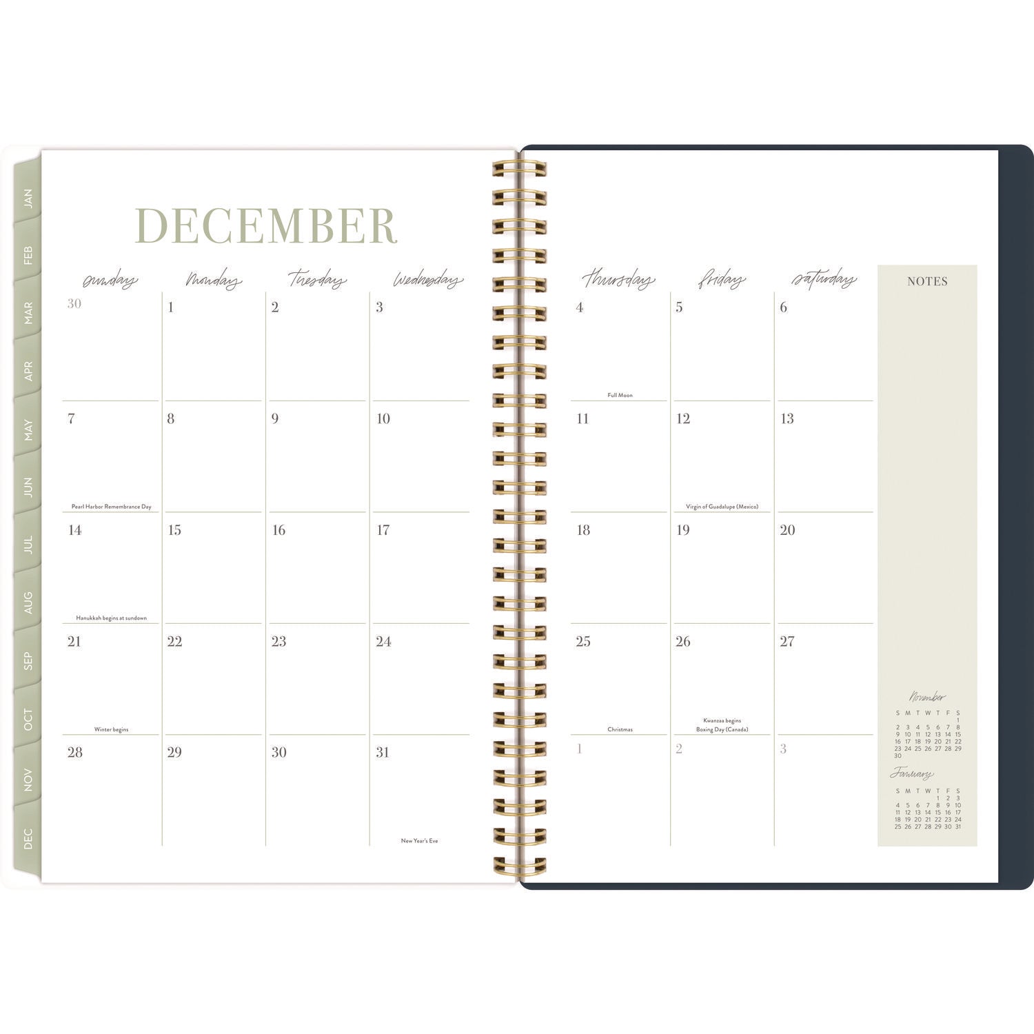 Leah Bisch Weekly/Monthly Floral Planner, Floral Artwork, 8.5" x 6.38", Blue/White/Gold Cover, 12-Month (Jan to Dec): 2025 Cambridge® Flipcost