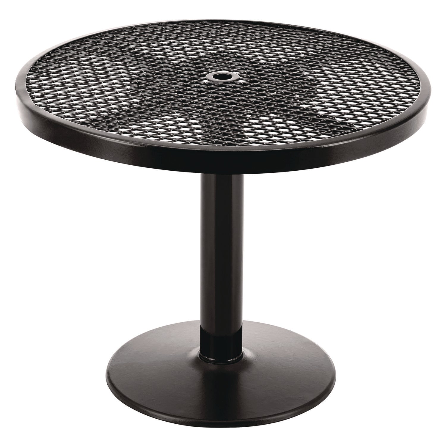 Outdoor Dining Set, Round, 36" dia x 29"h, Black Top, Black Base/Legs Global Industrial® Flipcost