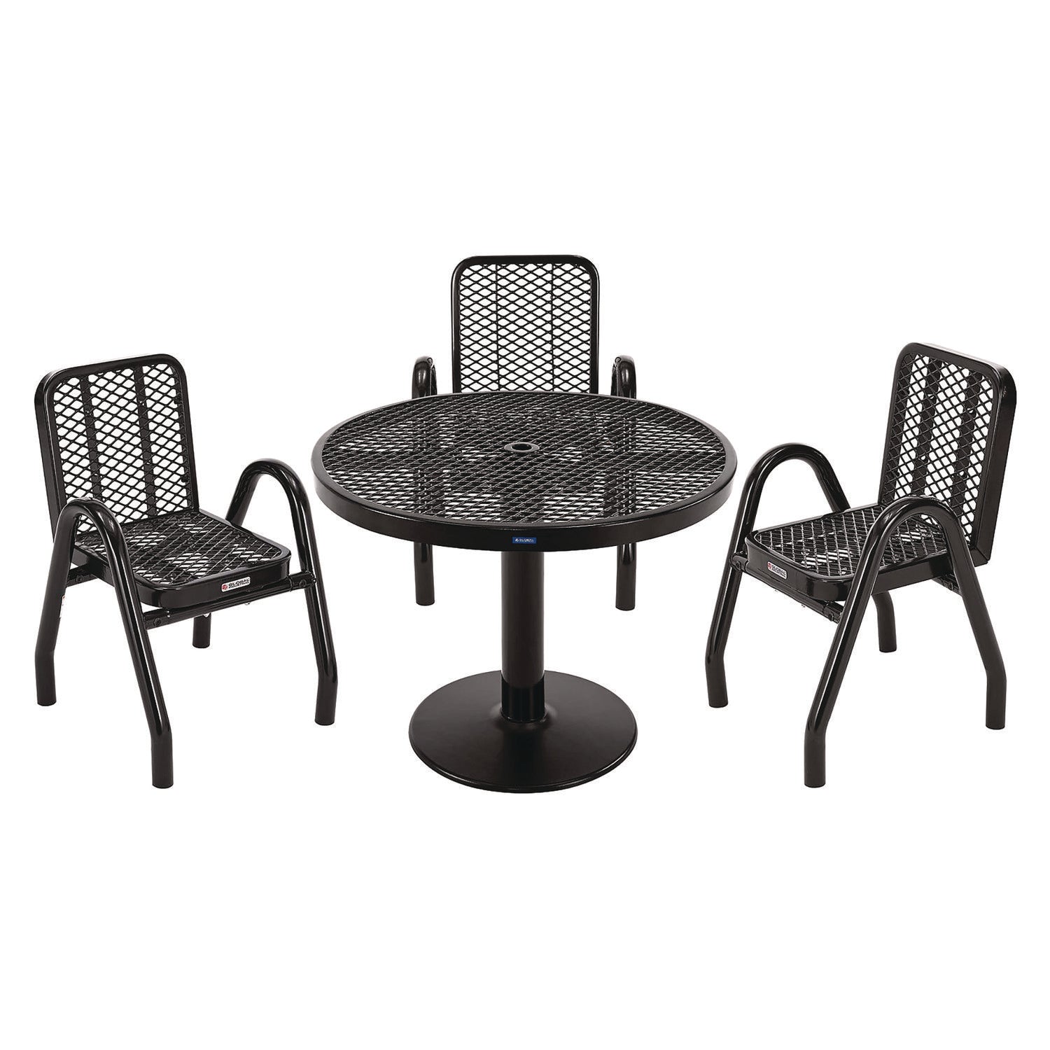 Outdoor Dining Set, Round, 36