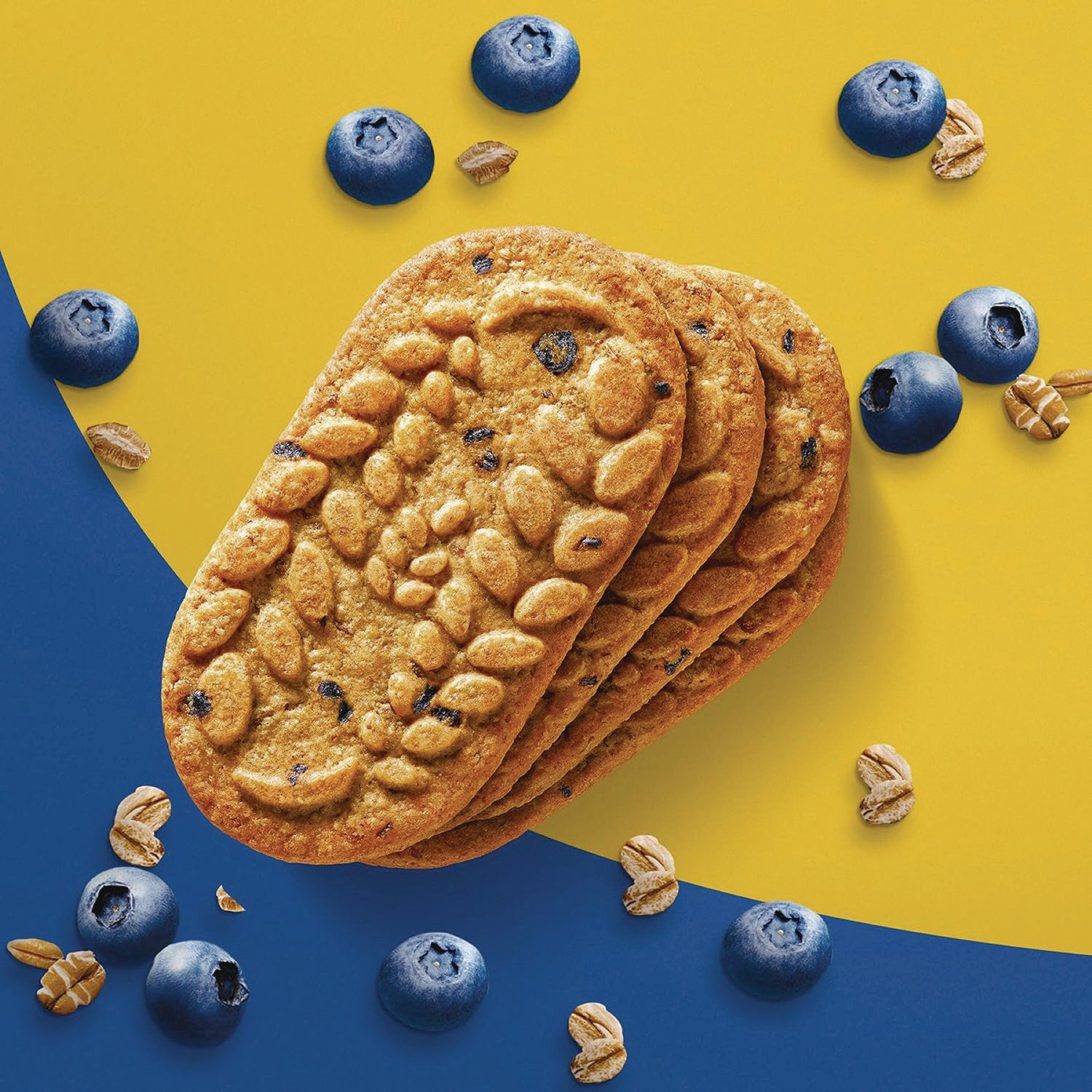 Nabisco® belVita Breakfast Biscuits, Blueberry, 1.76 oz Pack, 8/Box