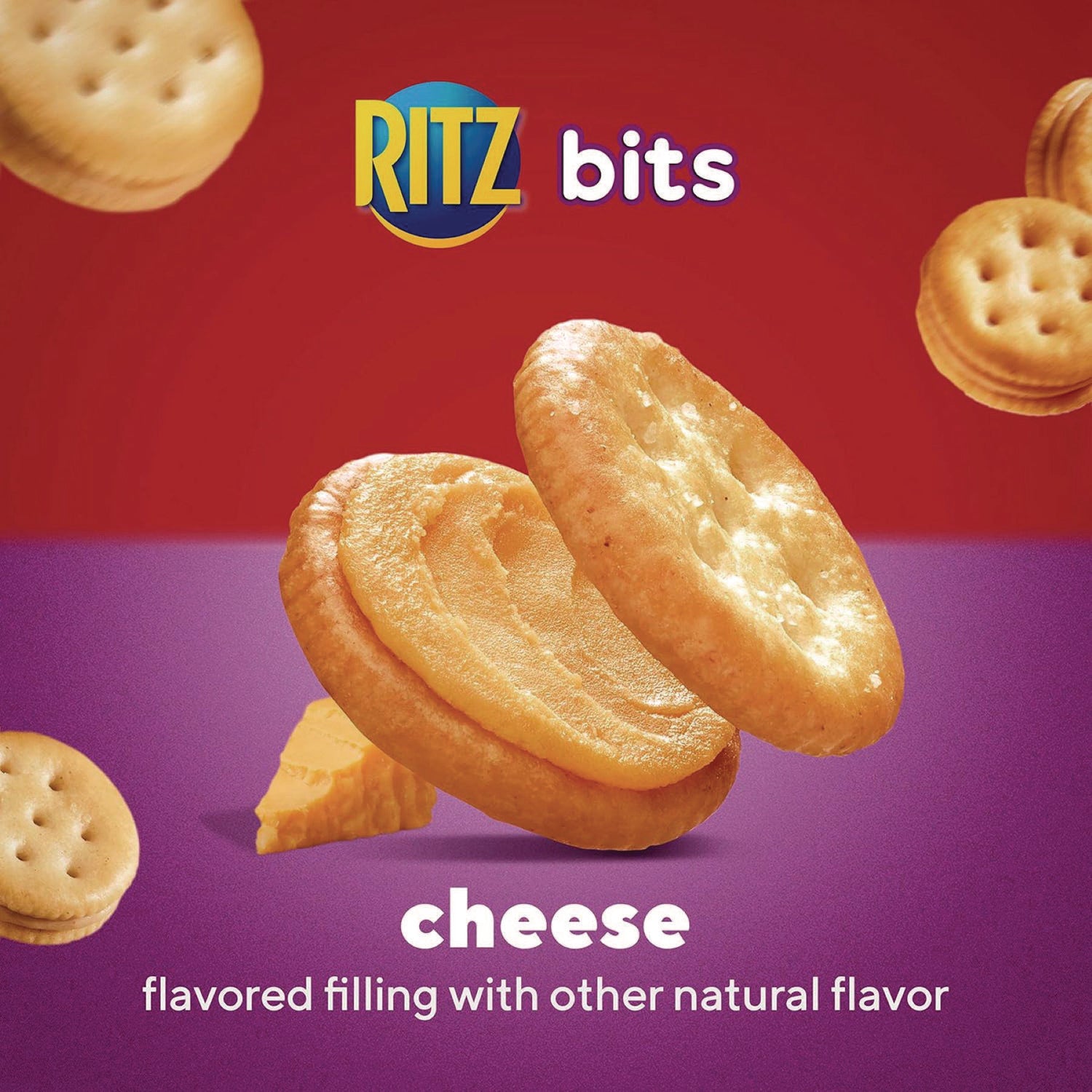 Nabisco® Ritz Bits, Cheese, 1.5 oz Packs, 60/Carton