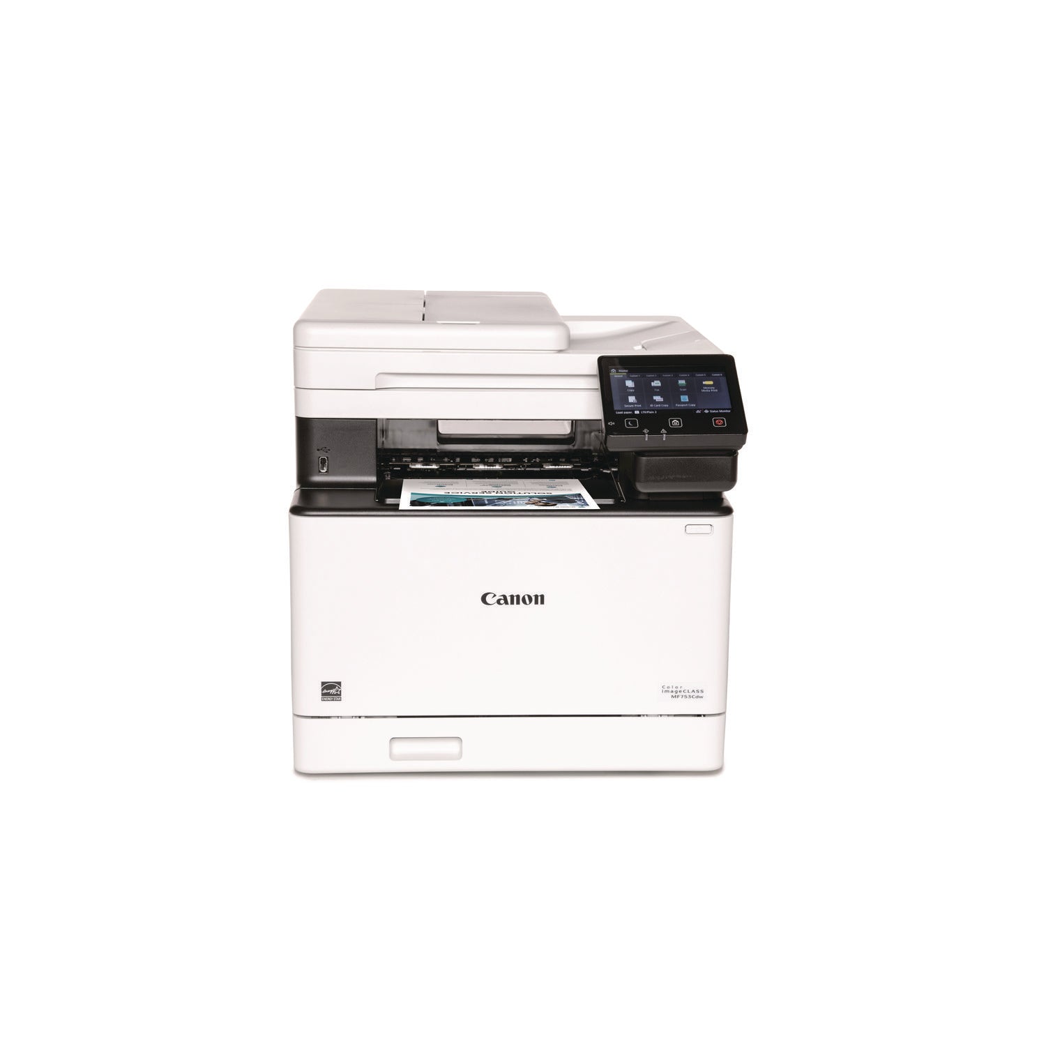 Canon® imageCLASS MF753Cdw Wireless Multifunction Laser Printer, Copy/Fax/Print/Scan