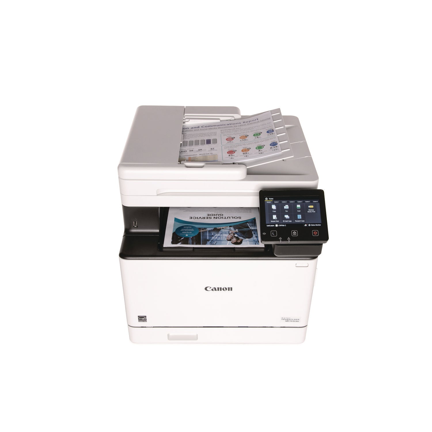 Canon® imageCLASS MF753Cdw Wireless Multifunction Laser Printer, Copy/Fax/Print/Scan