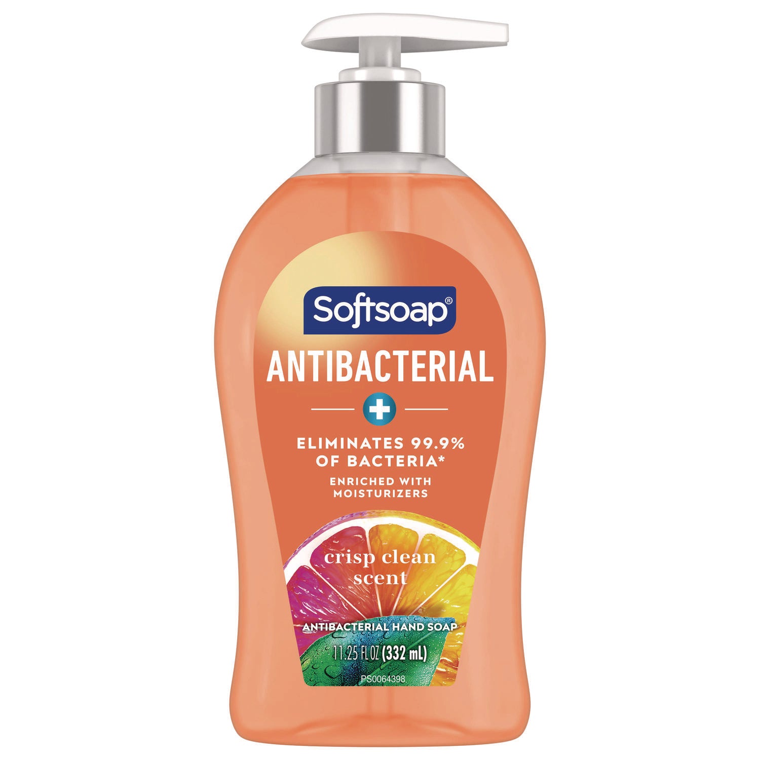 Antibacterial Hand Soap, Crisp Clean, 11.25 oz Pump Bottle