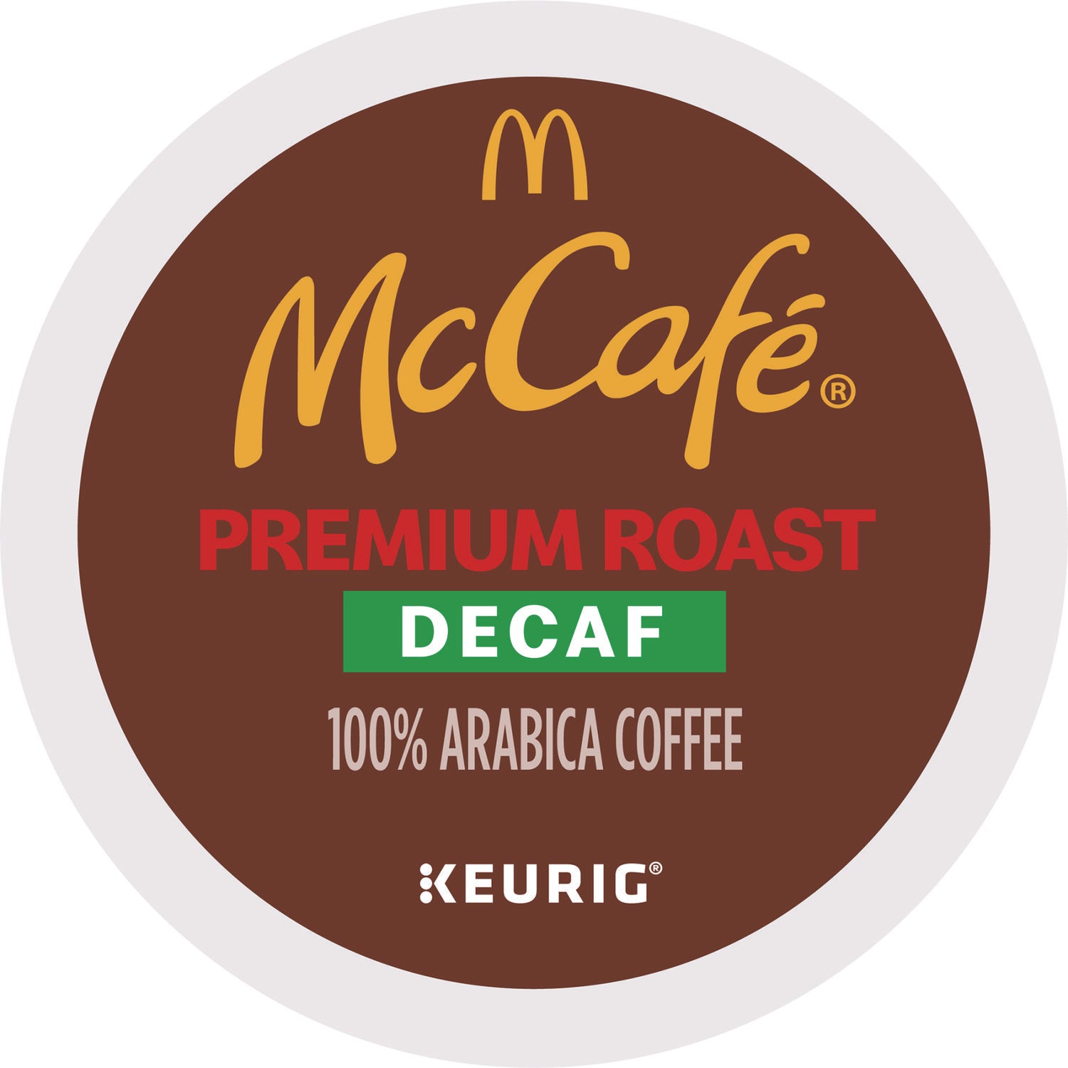 McCafe® Premium Roast Decaf K-Cup, 24/BX