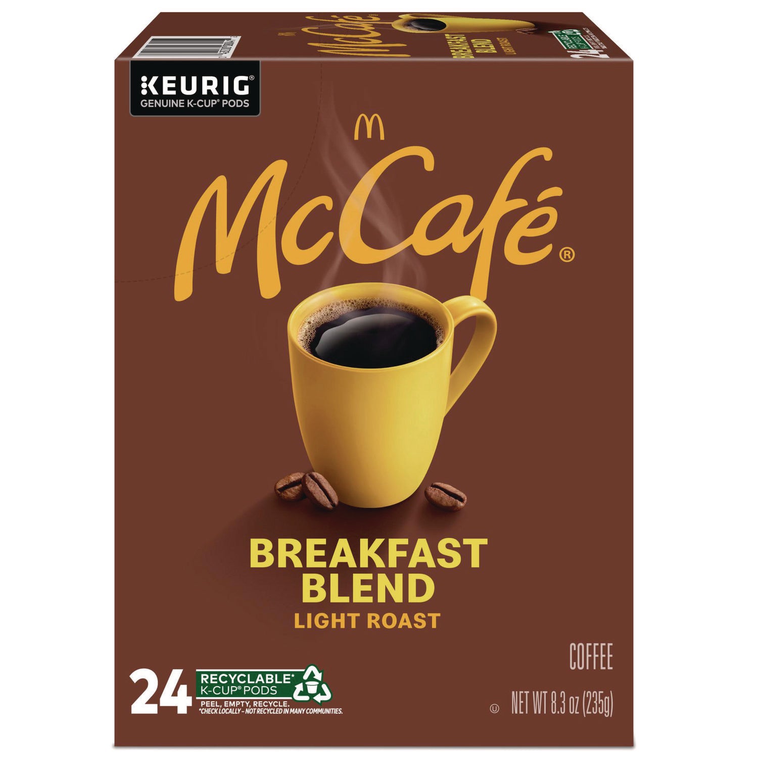 Breakfast Blend K-Cup, 24/BX