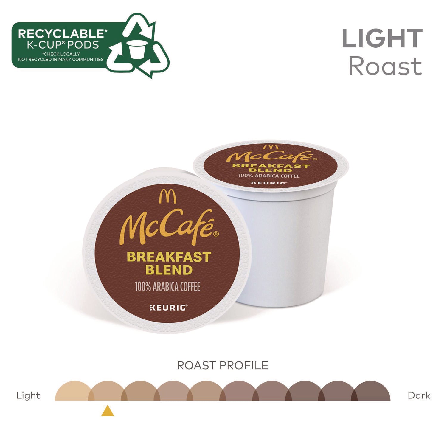 McCafe® Breakfast Blend K-Cup, 24/BX