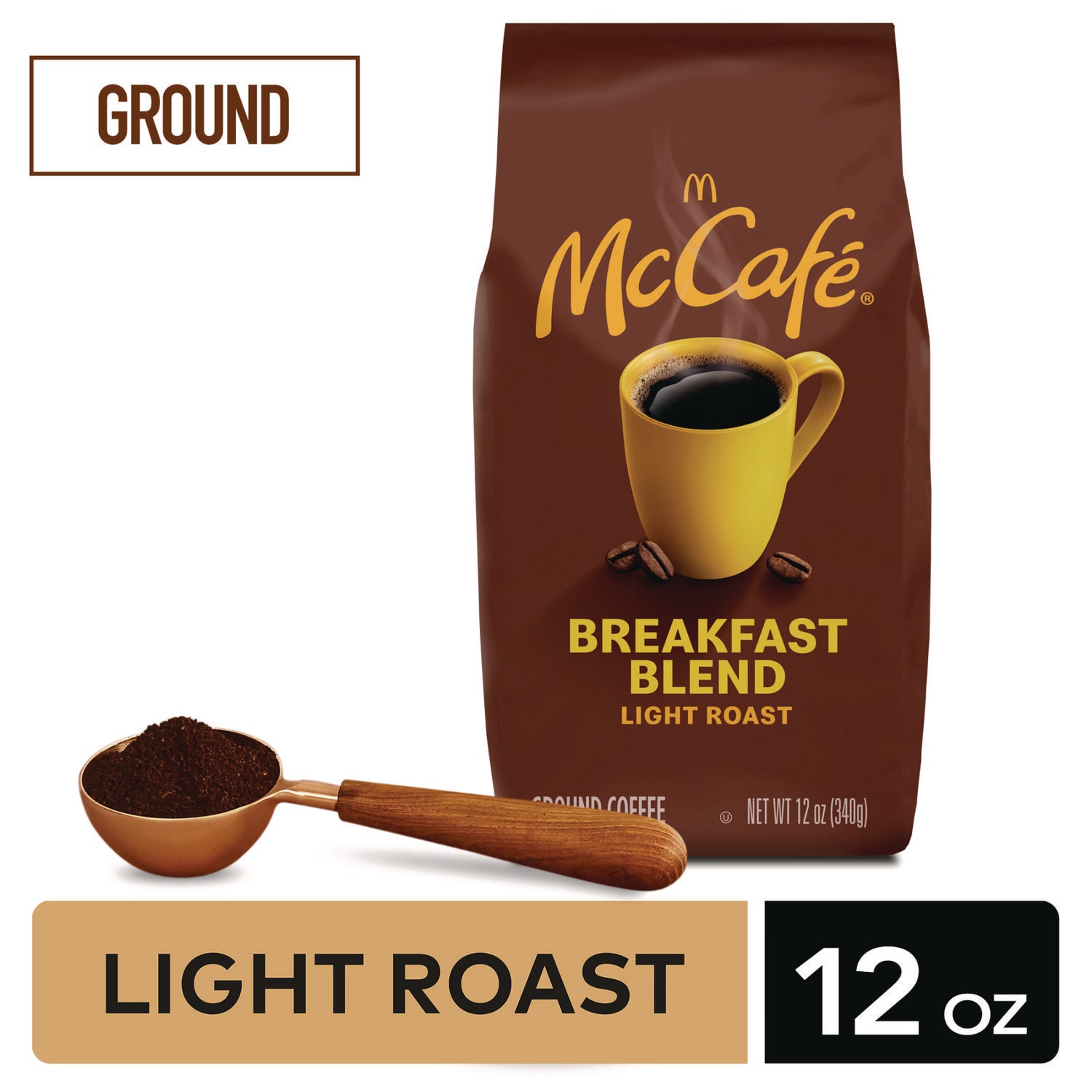 McCafe® Ground Coffee, Breakfast Blend, 12 oz Bag