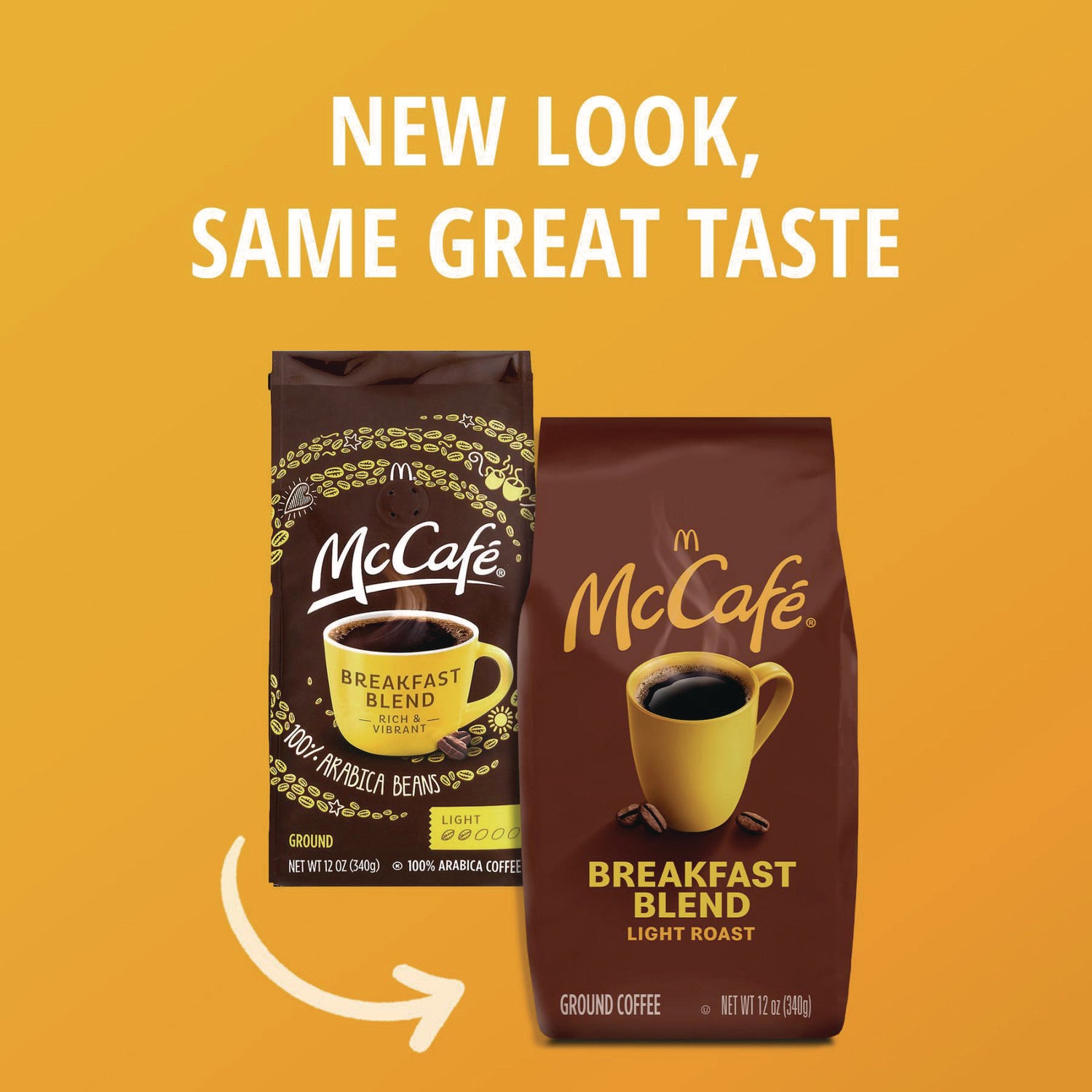 McCafe® Ground Coffee, Breakfast Blend, 12 oz Bag