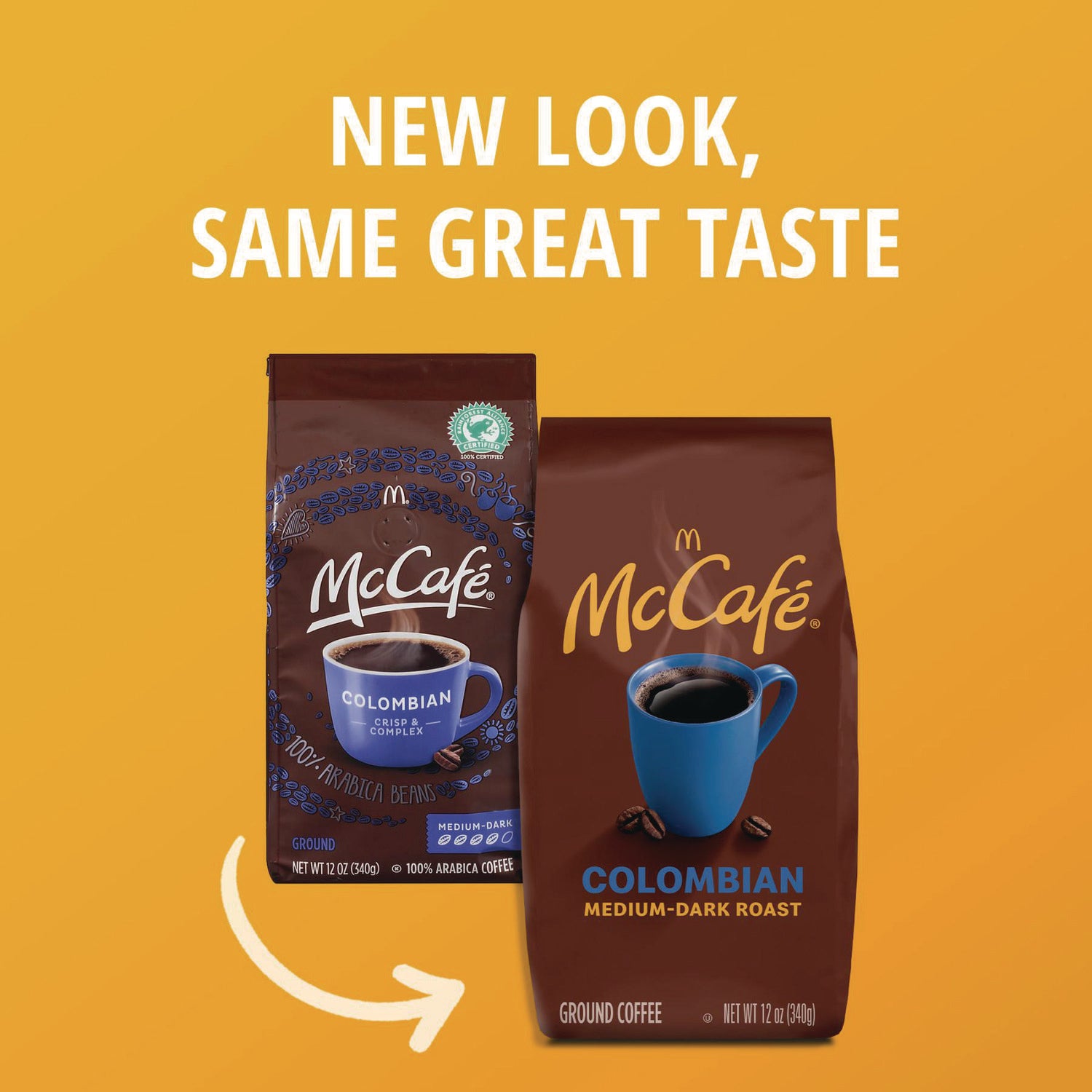 McCafe® Ground Coffee, Colombian, 12 oz Bag