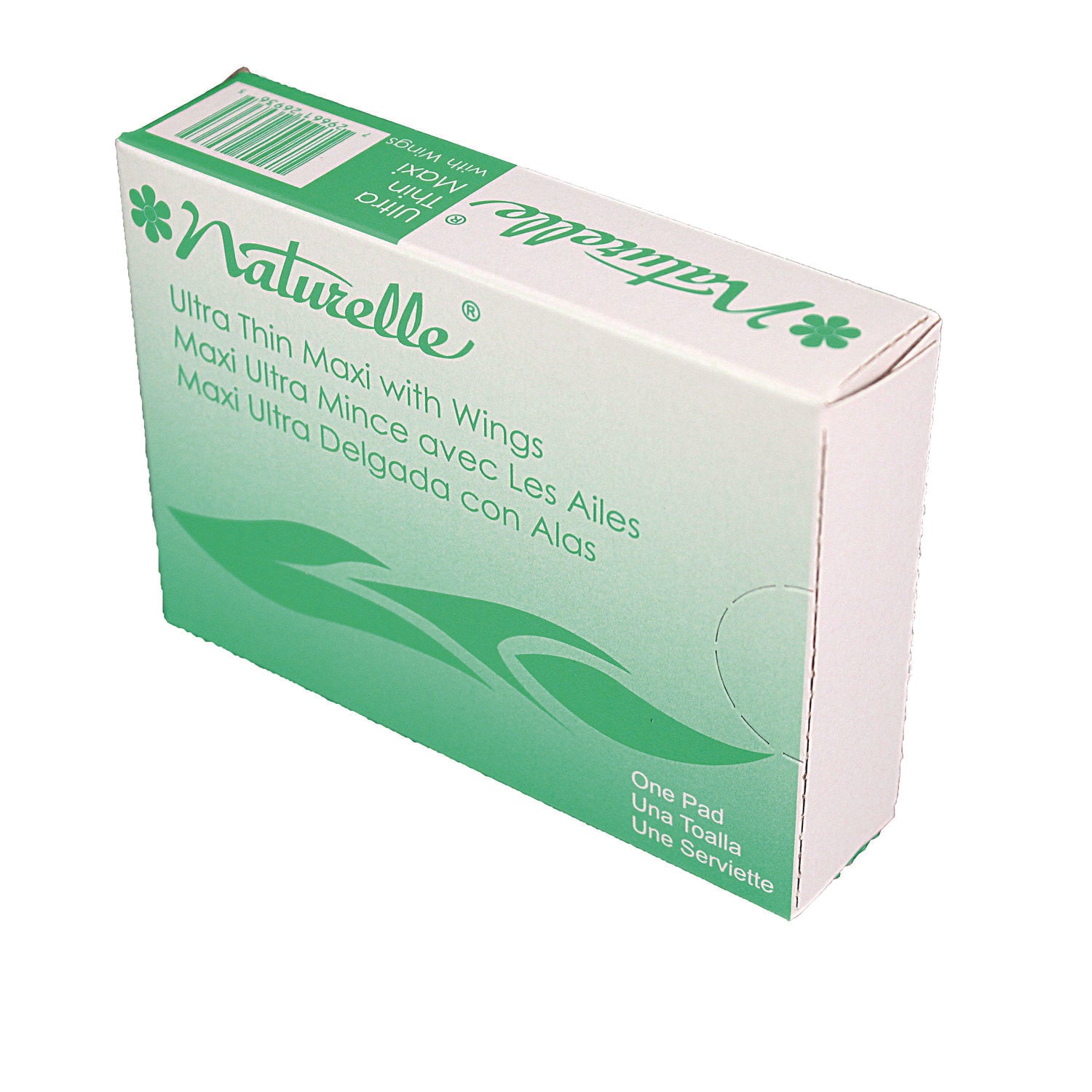 Impact® Naturelle Maxi Pads, #4 Ultra Thin with Wings, 200 Individually Wrapped/Carton