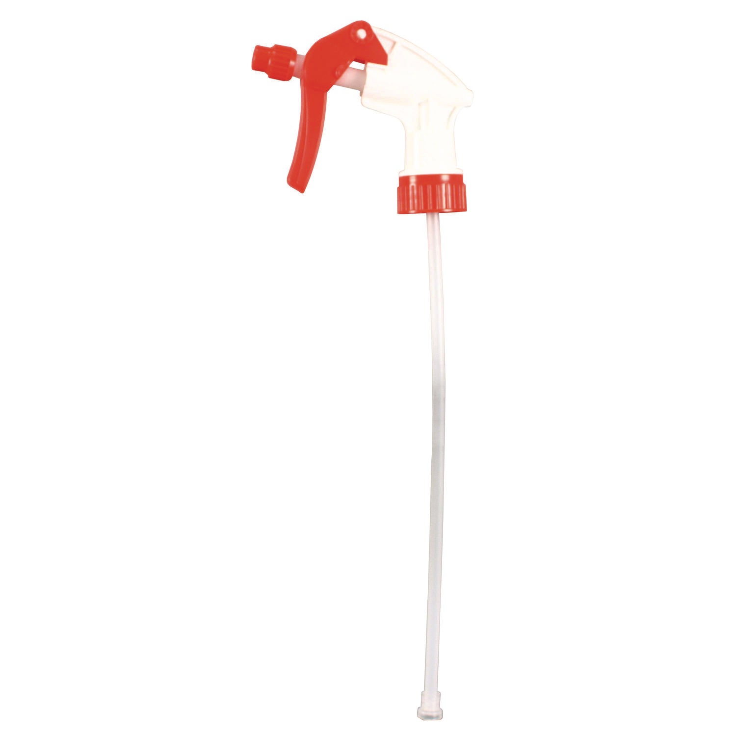 Impact® General Purpose Trigger Sprayer, 9.88" Tube, Fits 32 oz Bottles, Red/White, 24/Carton