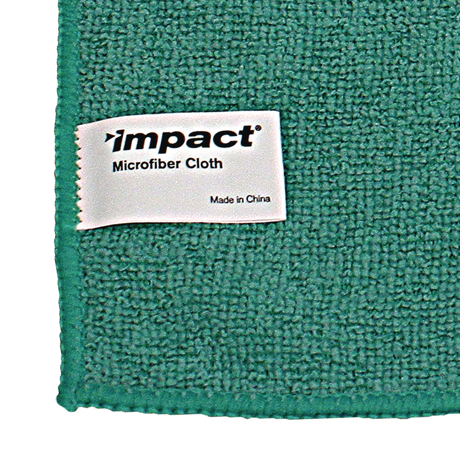 Lightweight Microfiber Cloths, 16 x 16, Green, 240/Carton Impact® Flipcost