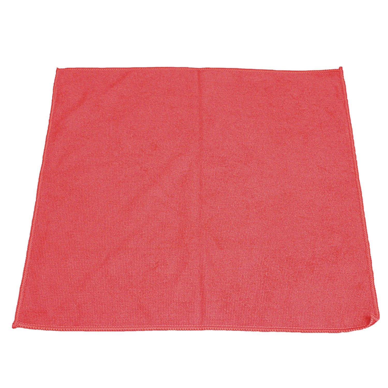 Lightweight Microfiber Cloths, 16 x 16, Red, 240/Carton