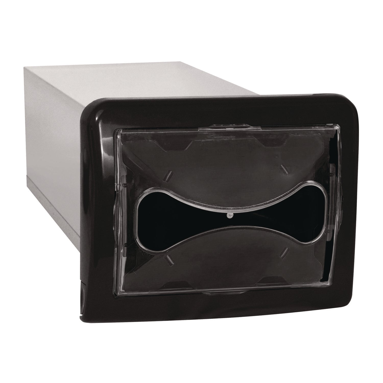 Tandem In-Counter Interfold Napkins Dispenser, 6.25 x 18 x 6.5, Black Cascades PRO Flipcost