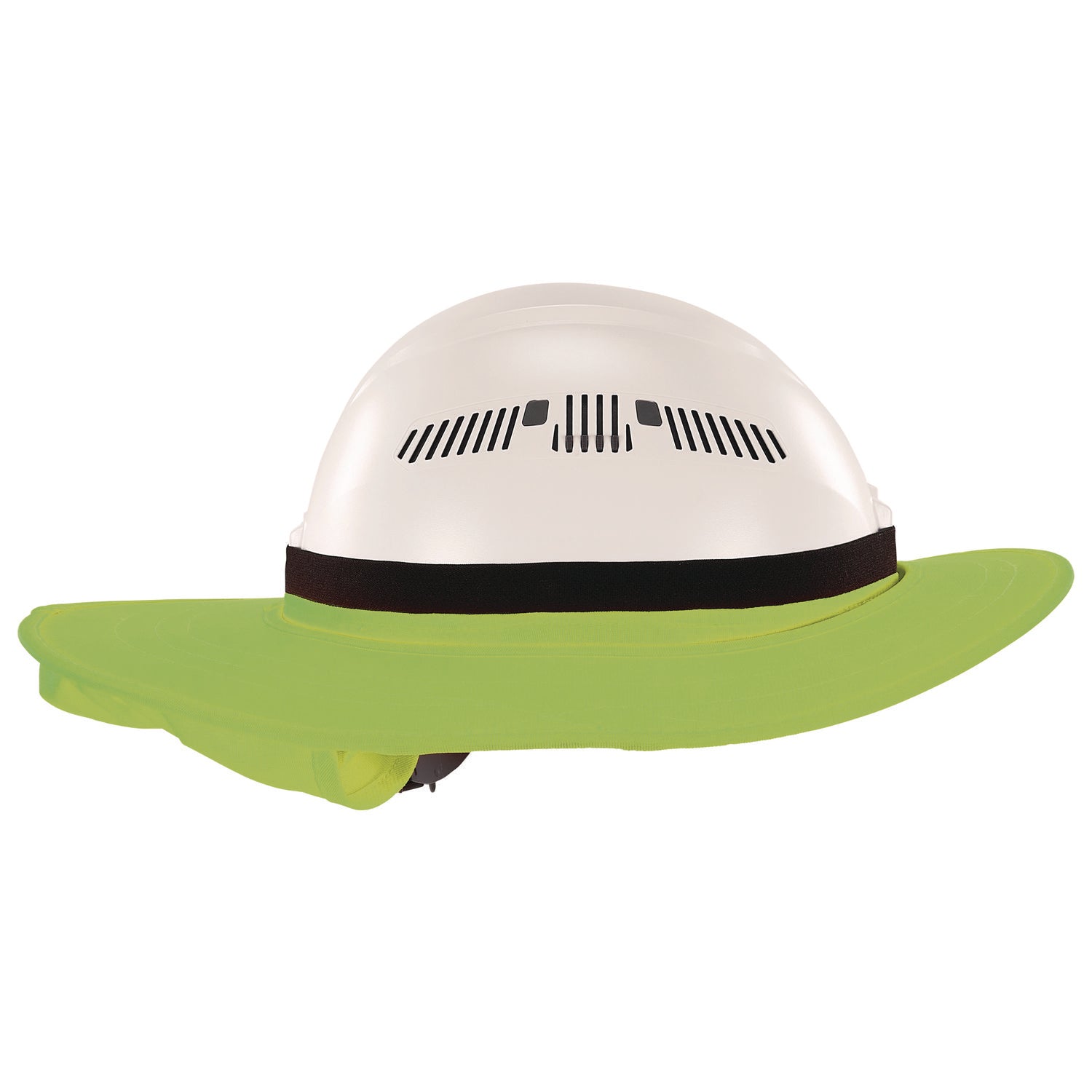 Chill-Its 6661 Universal Hard Hat Brim with Neck Shade, Lime ergodyne® Flipcost