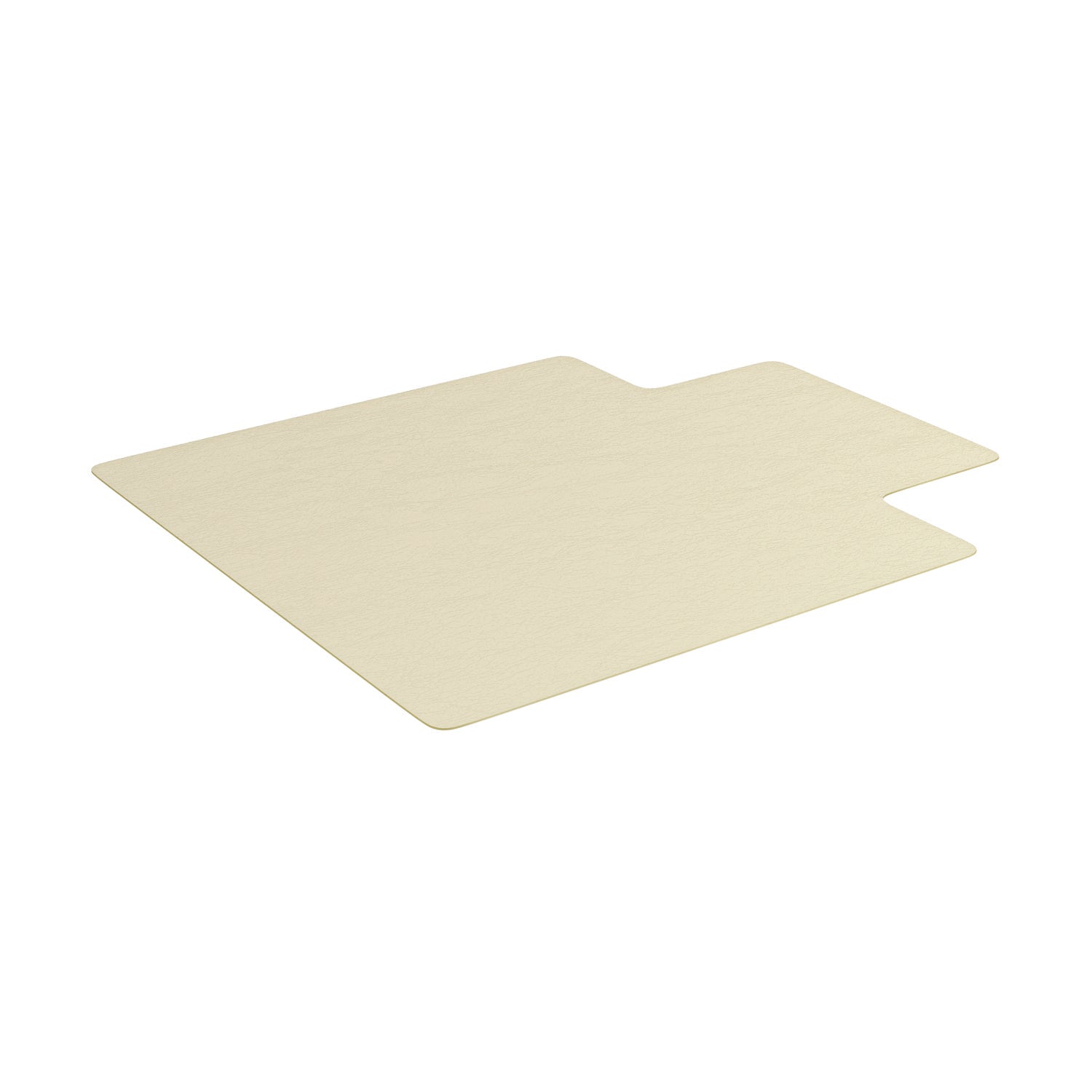 Oceanmat Hard Floor Chair Mat, 45 x 53, Lipped, Clear deflecto® Flipcost