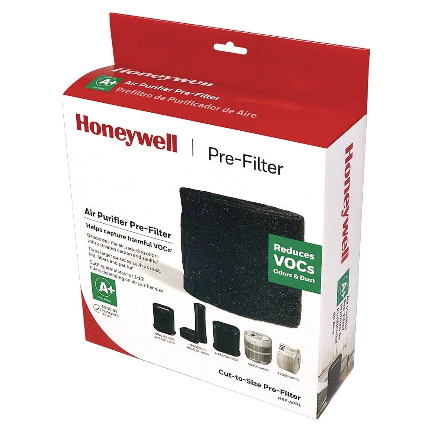 Filter A Plus Household Odor and Gas Reducing Universal Pre-Filter