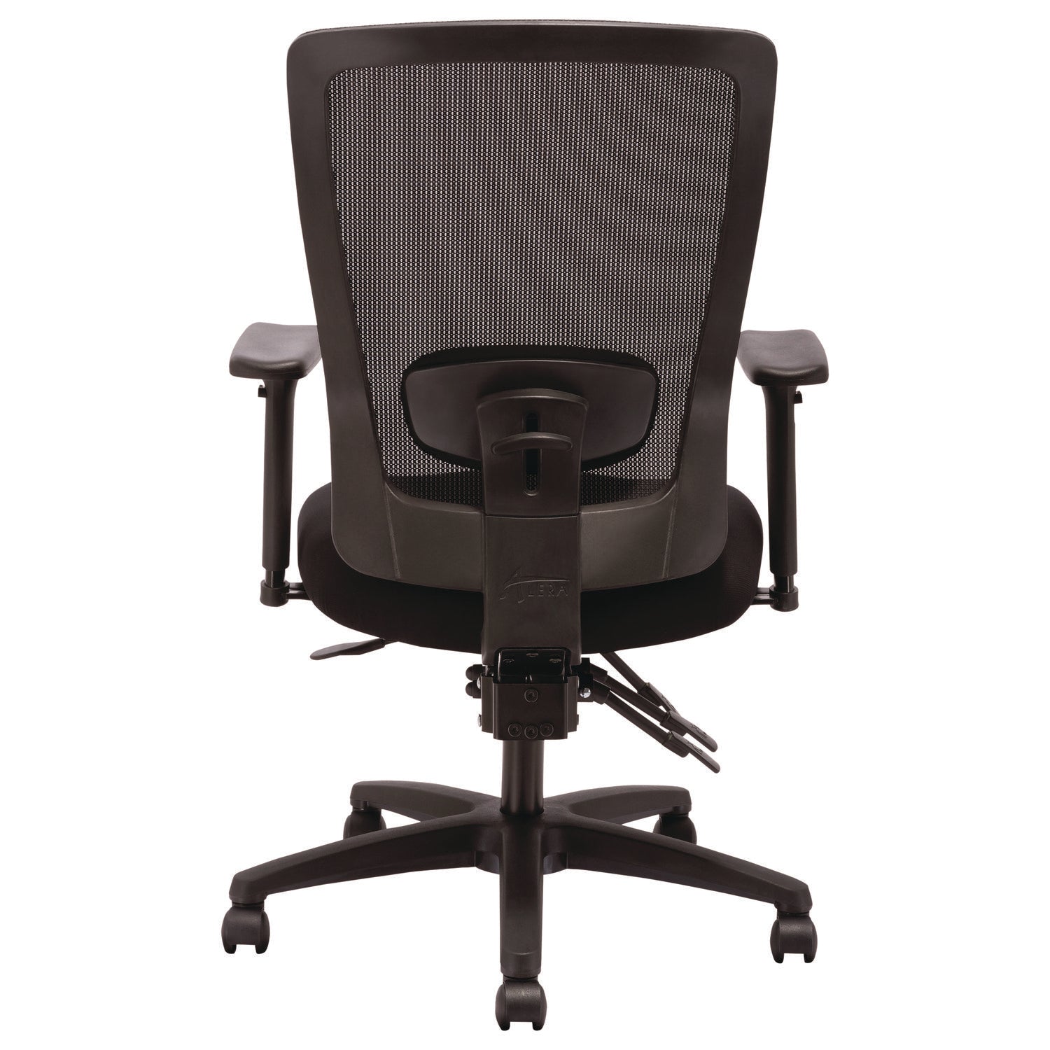 Alera® Alera Envy Series Mesh Mid-Back Multifunction Chair, Supports Up to 250 lb, 17" to 21.5" Seat Height, Black