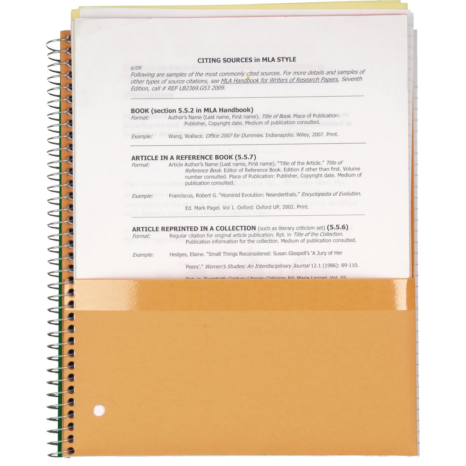 Wirebound Notebook with Two Pockets, 1-Subject, Medium/College Rule, Red Cover, (100) 11 x 8.5 Sheets Five Star® Flipcost