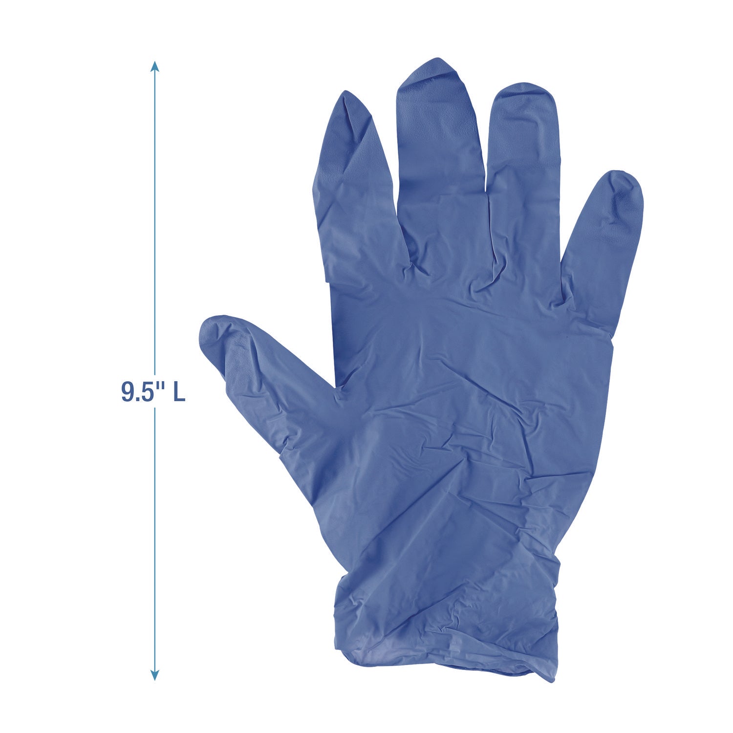 Boardwalk® Disposable General-Purpose Nitrile Gloves, Large, Blue, 4 mil, 1,000/Carton