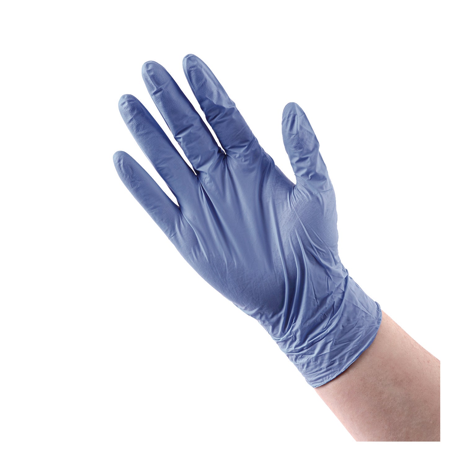 Boardwalk® Disposable General-Purpose Nitrile Gloves, Large, Blue, 4 mil, 1,000/Carton