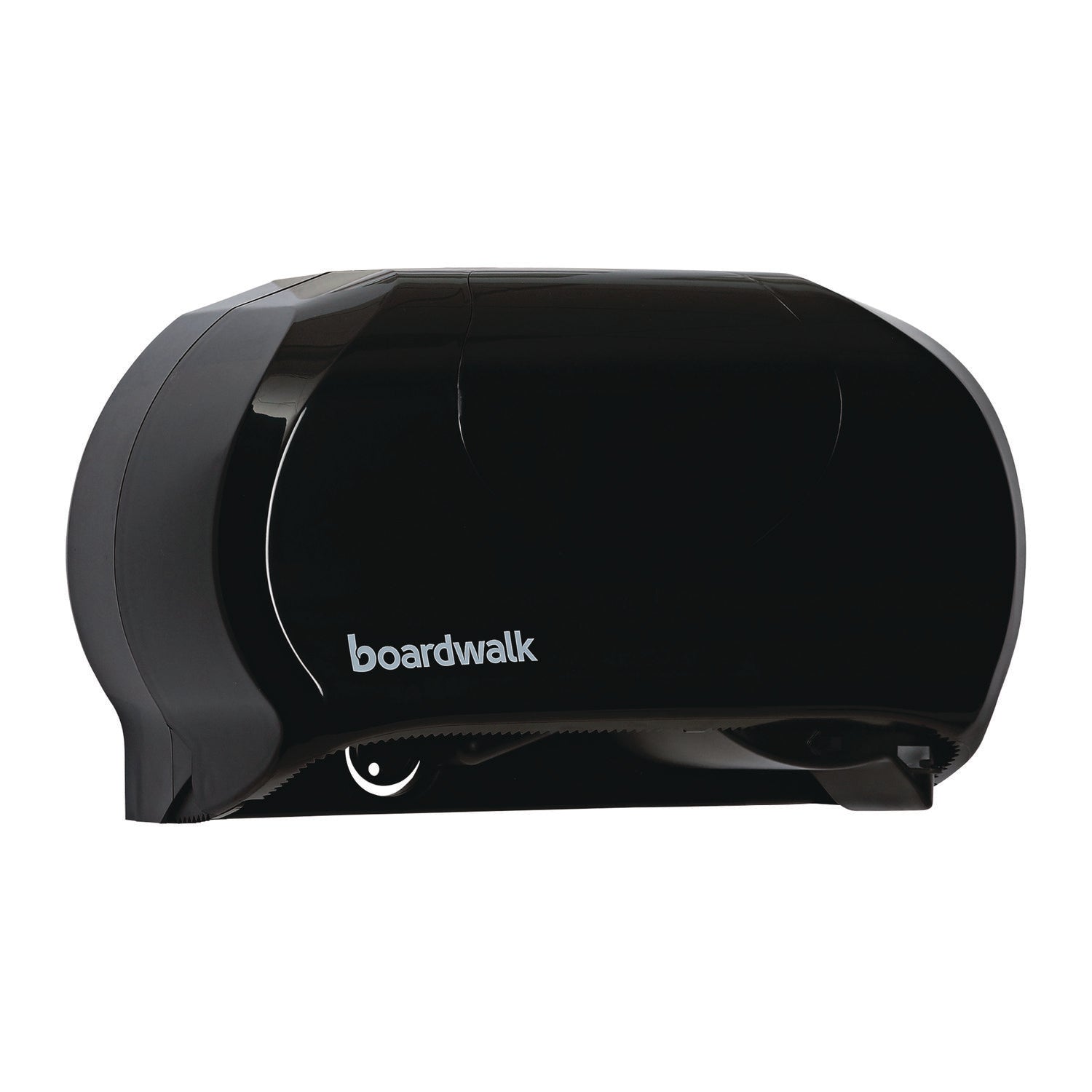 Boardwalk® Standard Twin Toilet Tissue Dispenser, 13 x 6.75 x 8.75, Black