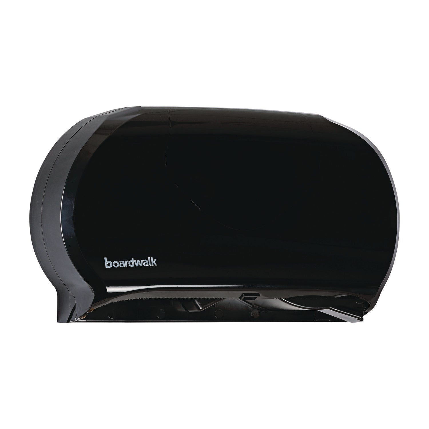 Boardwalk® Jumbo Twin Toilet Tissue Dispenser, 20.25 x 6 x 12.25, Black