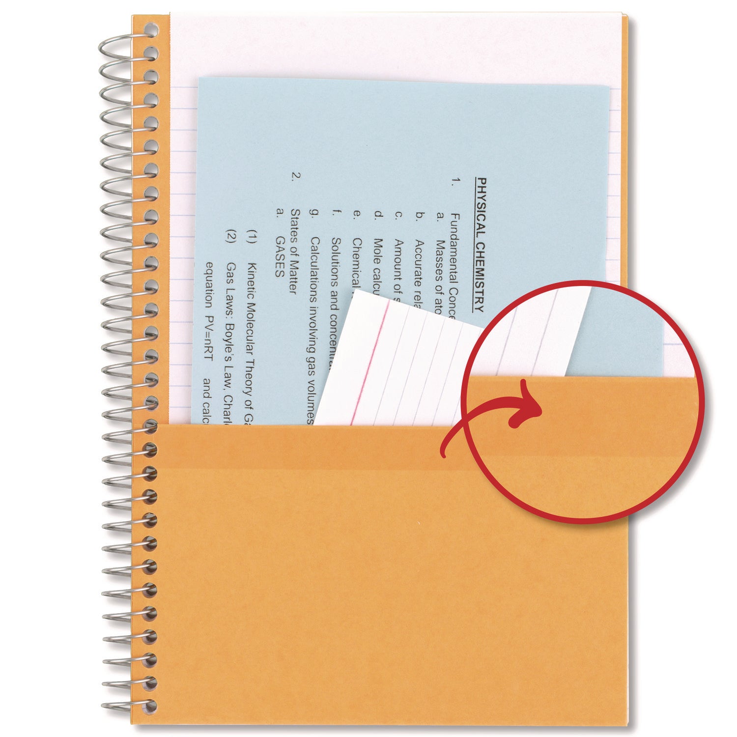 Wirebound Notebook, 2-Subject, Medium/College Rule, Randomly Assorted Cover Color, (80) 9.6 x 6 Sheets Five Star® Flipcost