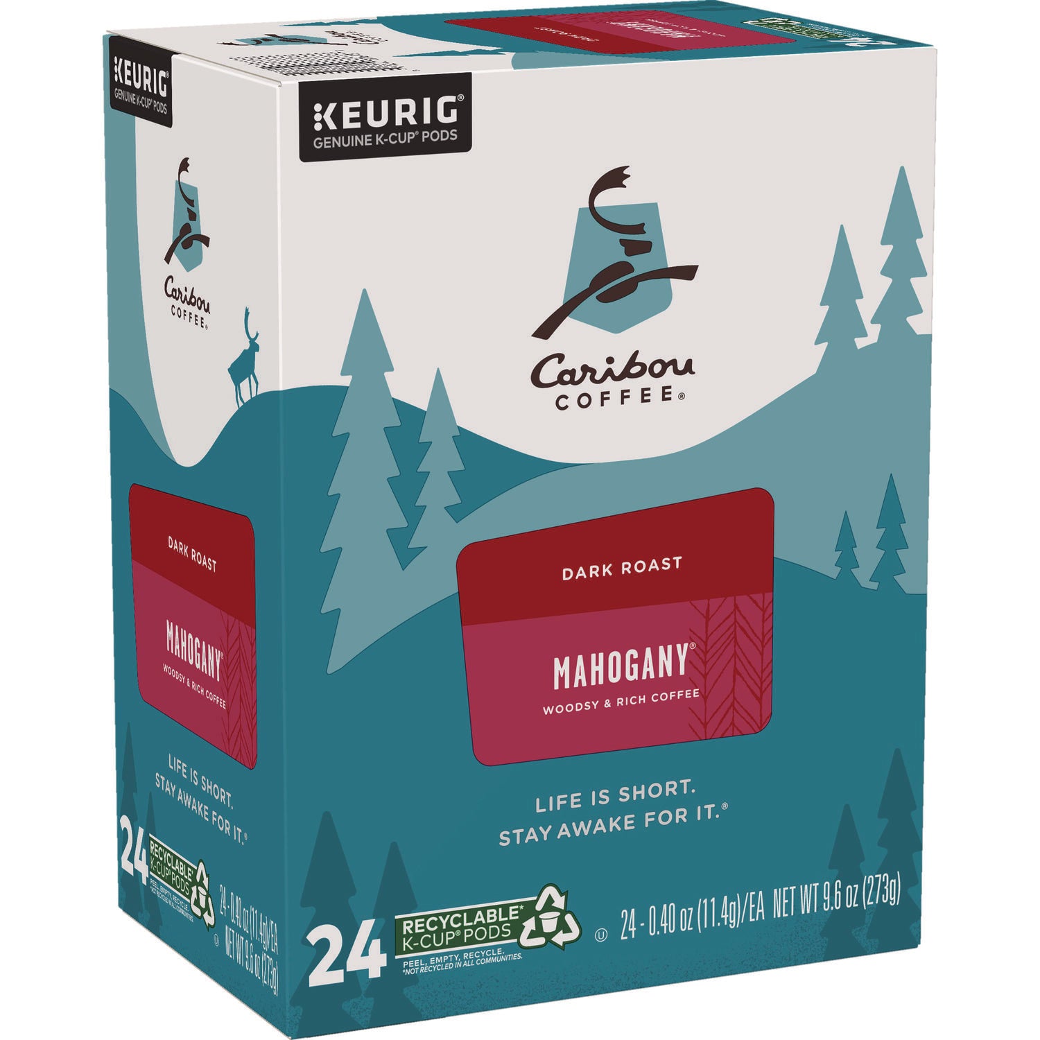 Mahogany Coffee K-Cups, 24/ Box