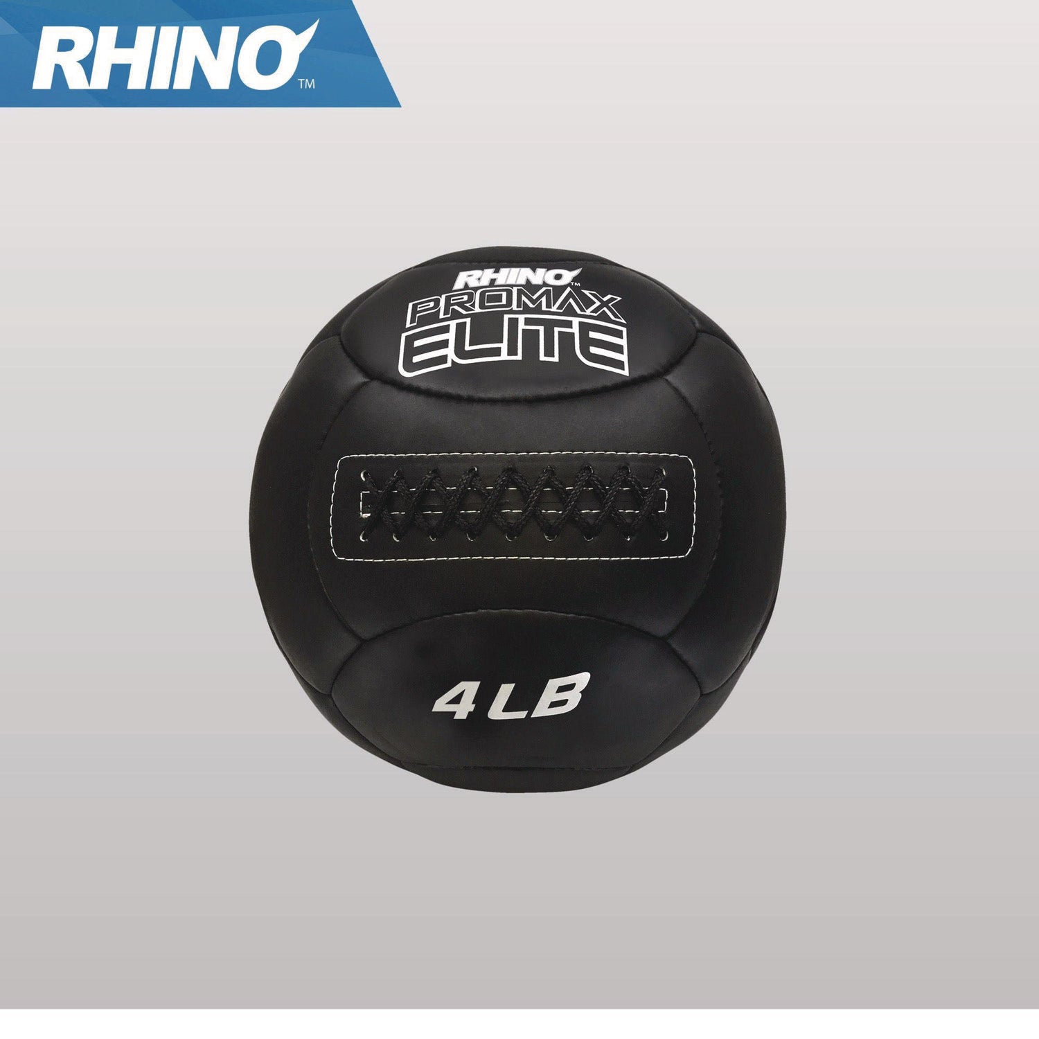 Rhino Promax Elite Medicine Ball, 4 lb, Black Champion Sports Flipcost