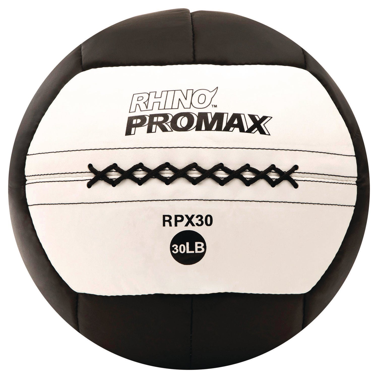 Rhino Promax Medicine Ball, 30 lb, Black