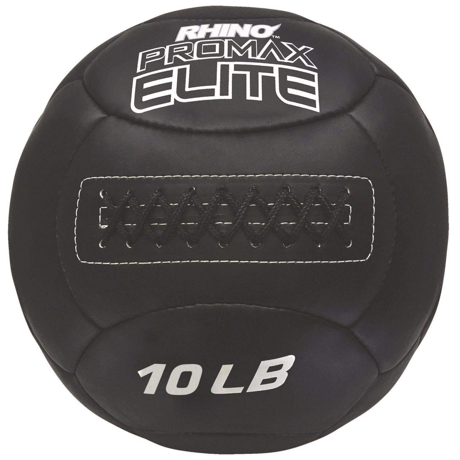 Rhino Promax Elite Medicine Ball, 10 lb, Black