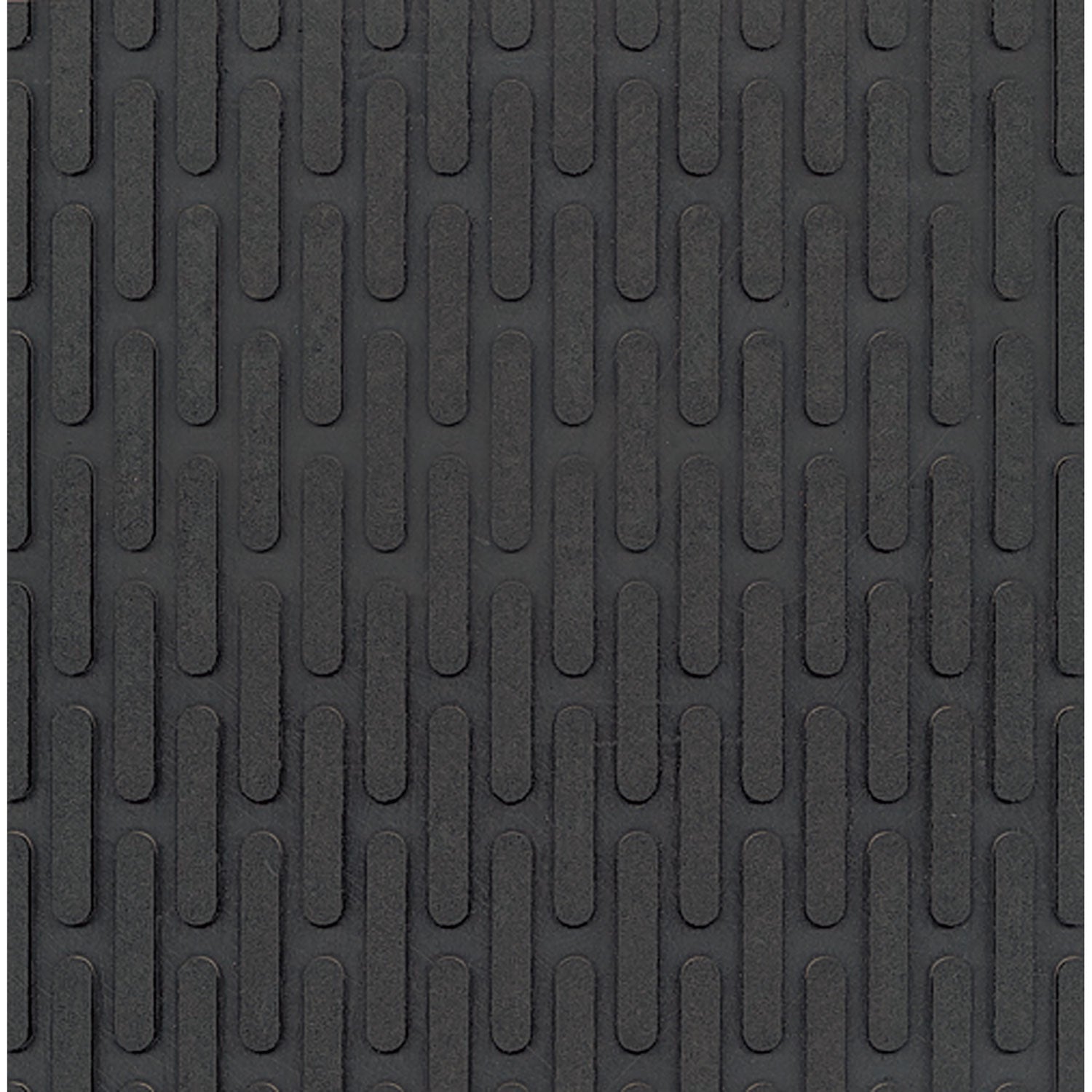 Crown Crown-Tred Indoor/Outdoor Scraper Mat, Rubber, 35.5 x 59.5, Black