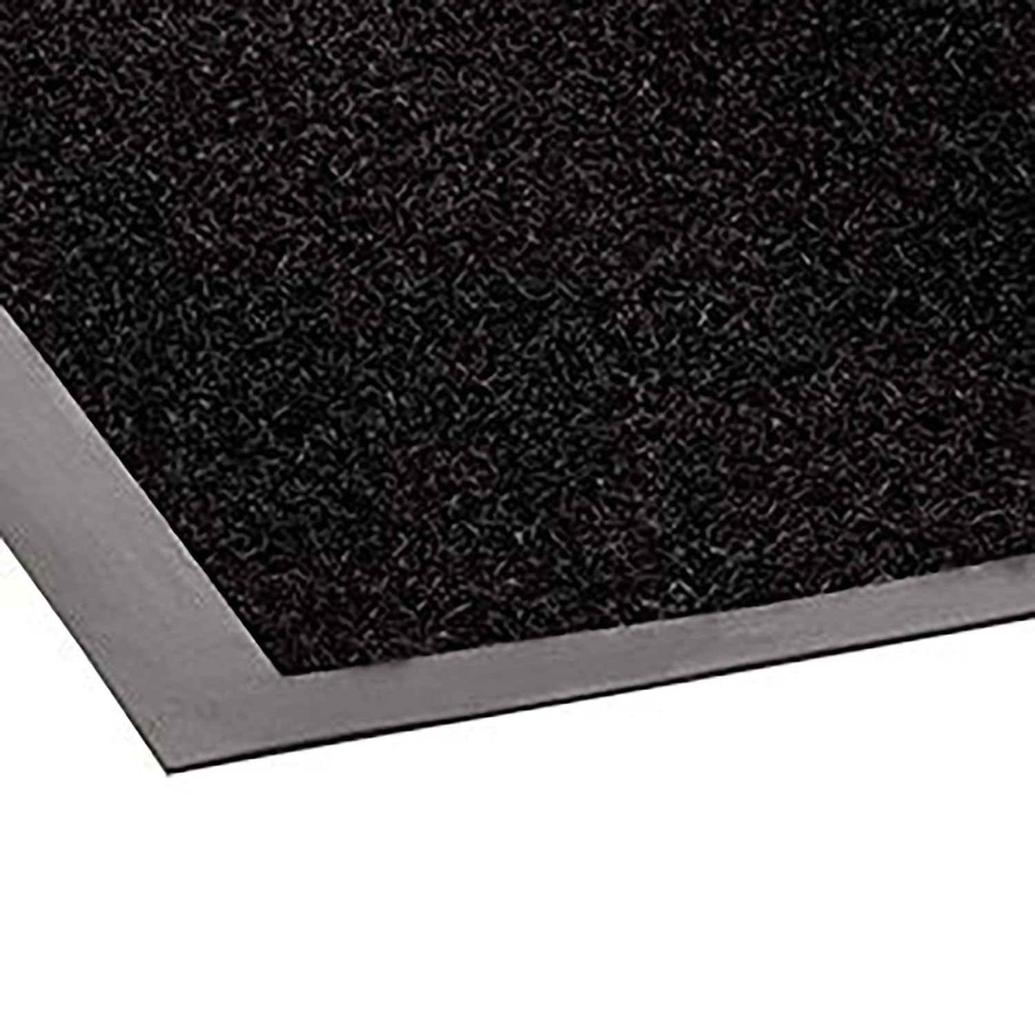 Crown Jasper Indoor/Outdoor Scraper Mat, 36 x 60, Black