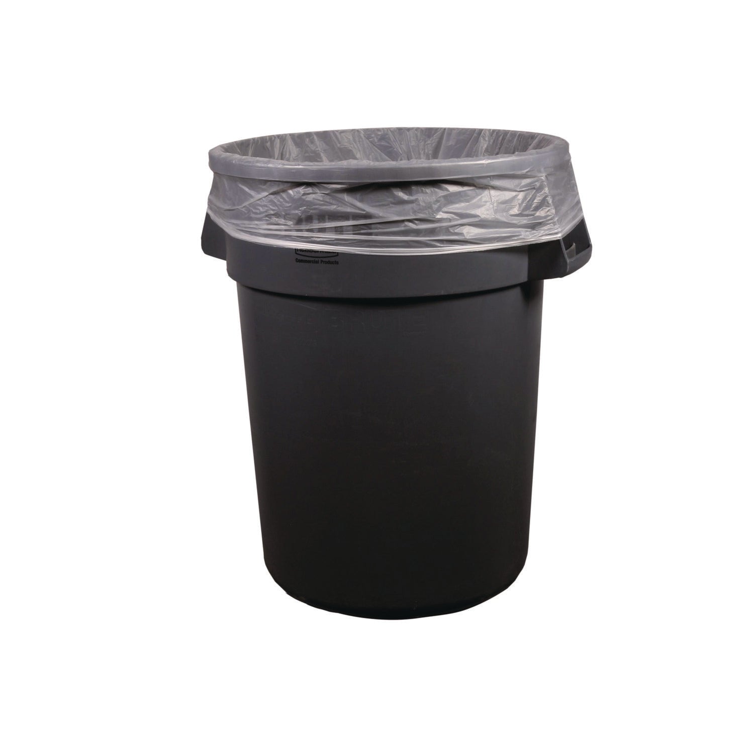 High-Density Waste Can Liners, 45 gal, 11 mic, 40" x 48", Natural, 250/Carton Heritage Flipcost