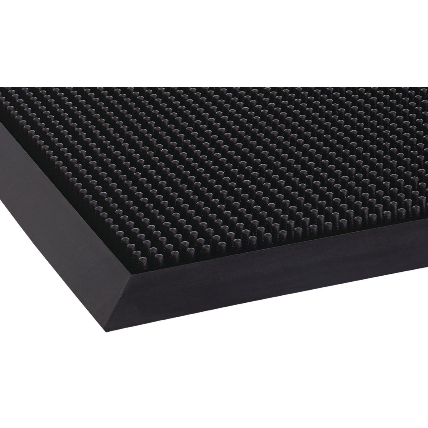 Crown Mat-A-Dor Entrance/Antifatigue Mat, Rubber, 36 x 72, Black