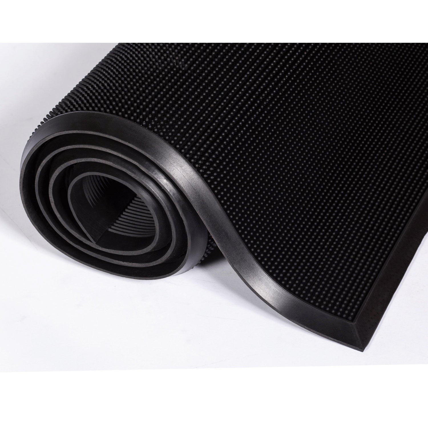 Crown Mat-A-Dor Entrance/Scraper Mat, Rubber, 24 x 32, Black