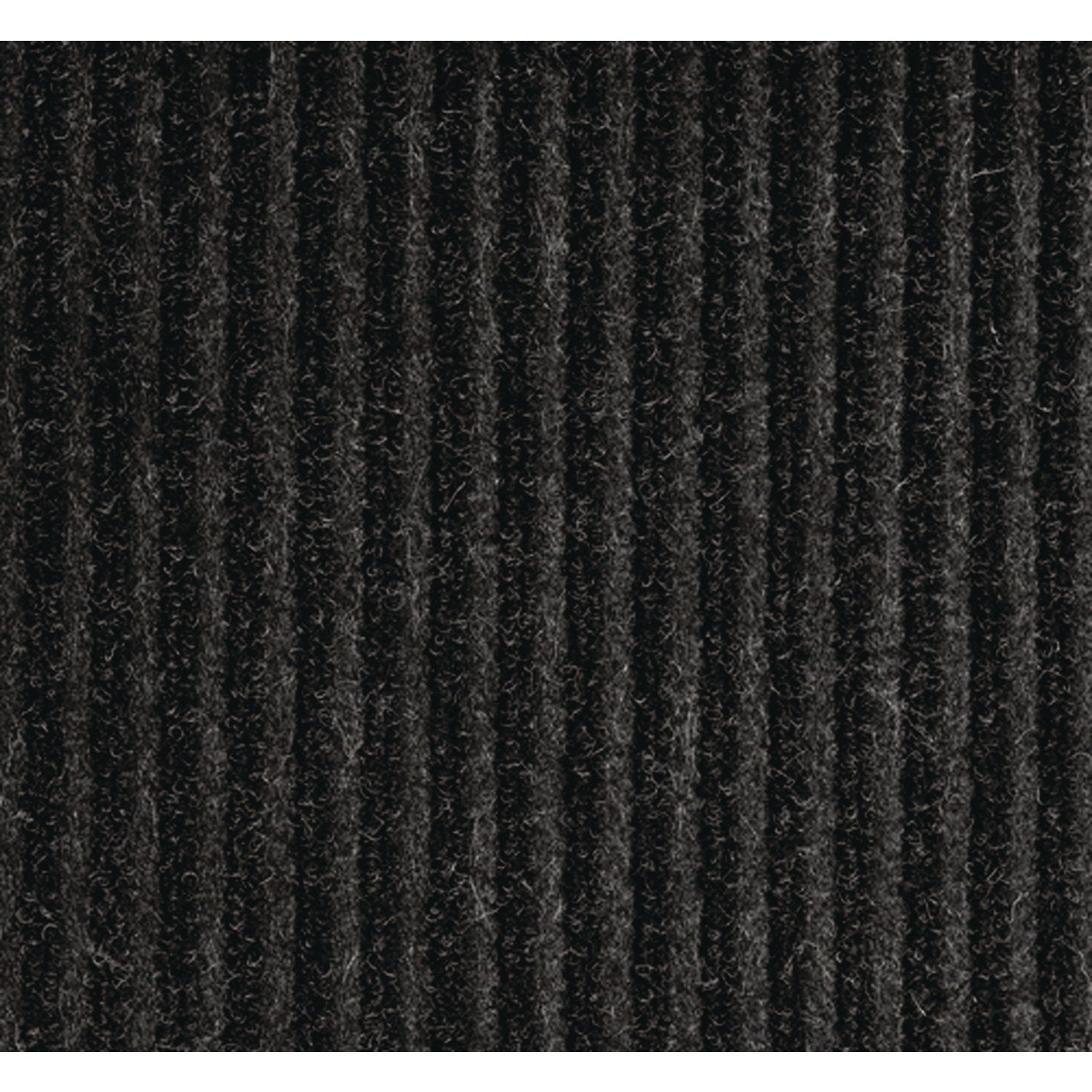 Crown Needle-Rib Wiper/Scraper Mat, Polypropylene, 36 x 48, Charcoal