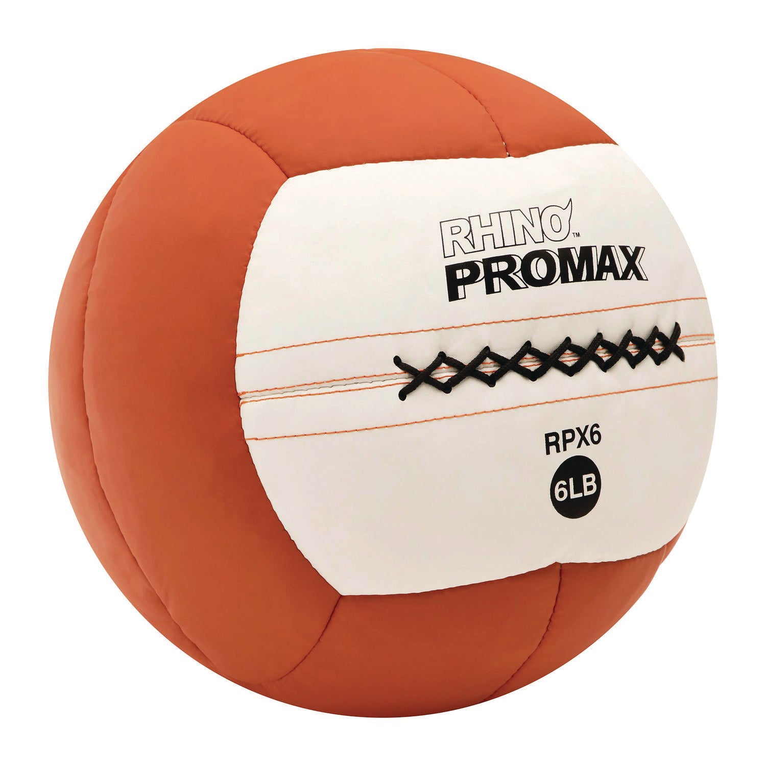 Rhino Promax Medicine Ball, 6 lb, Orange Champion Sports Flipcost