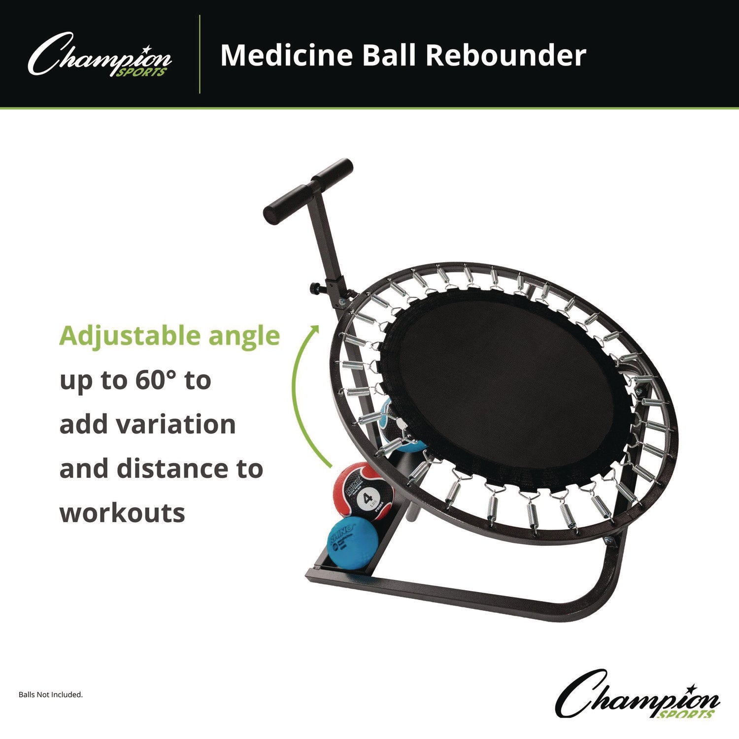 Medicine Ball Rebounder, 36" x 39", 28" dia Champion Sports Flipcost