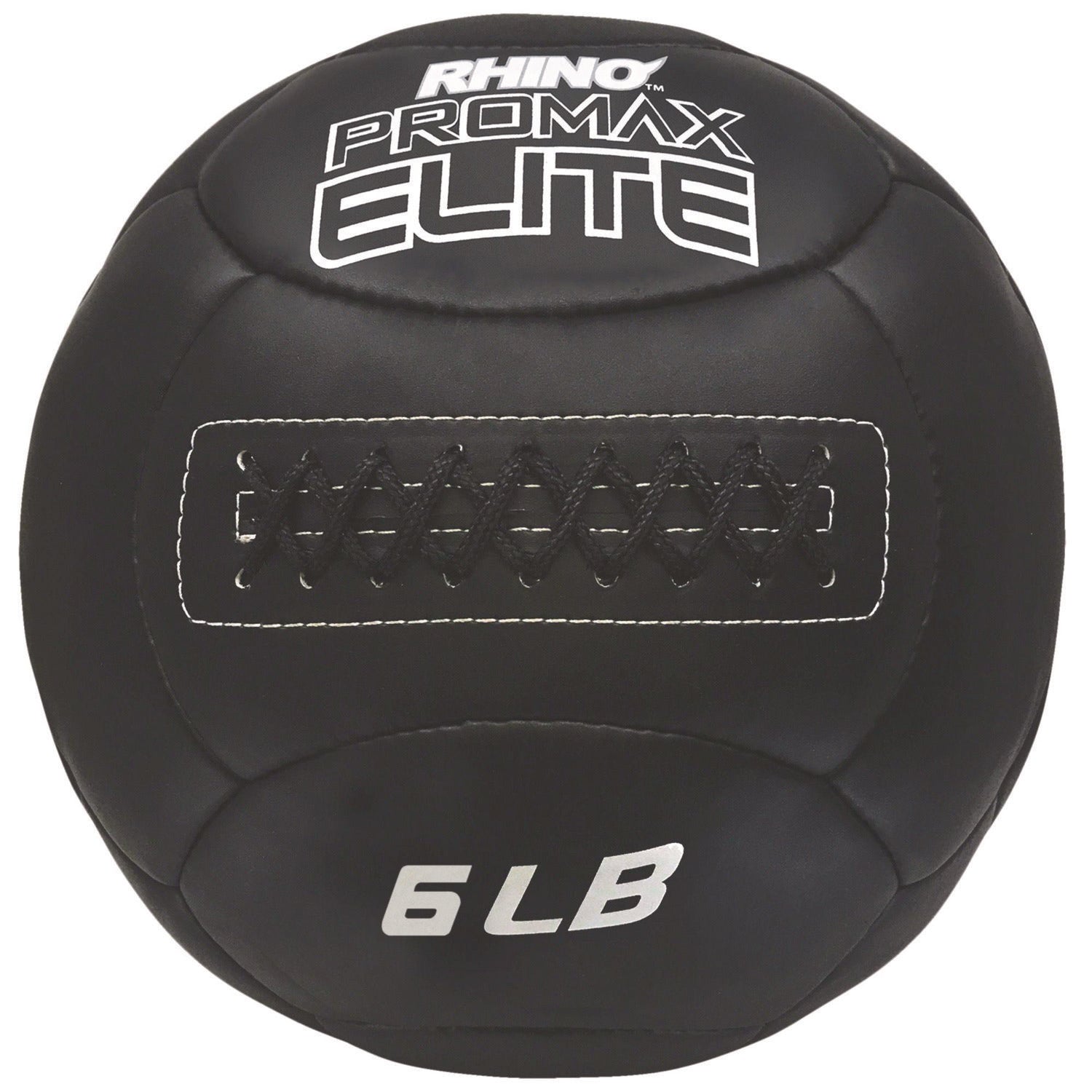 Rhino Promax Elite Medicine Ball, 6 lb, Black