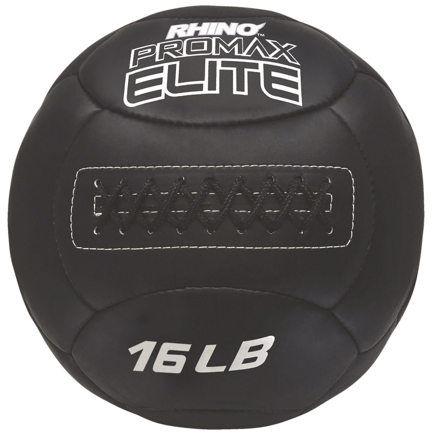 Rhino Promax Elite Medicine Ball, 16 lb, Black