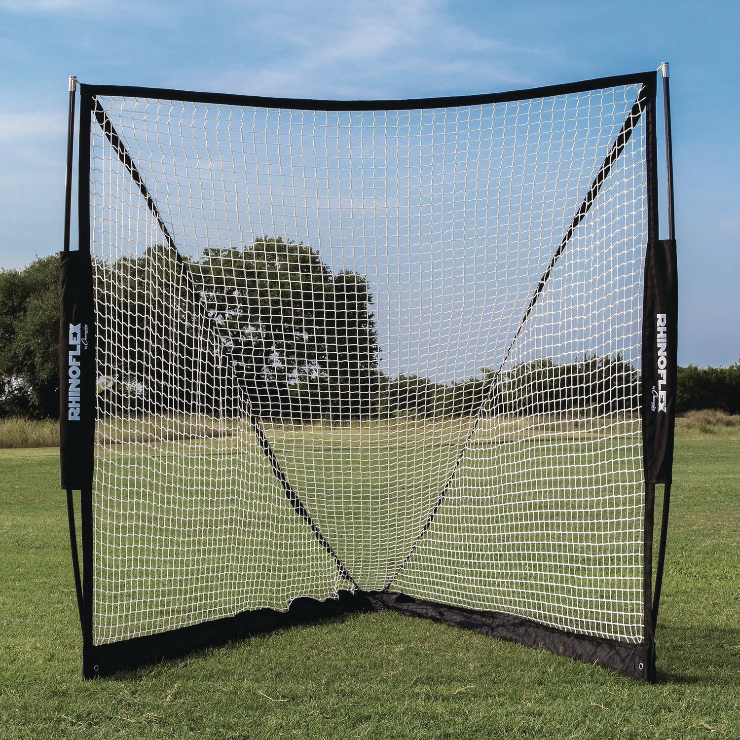 Rhino Flex Lacrosse Goal, 6 ft x 6 ft, 1" dia Frame Champion Sports Flipcost