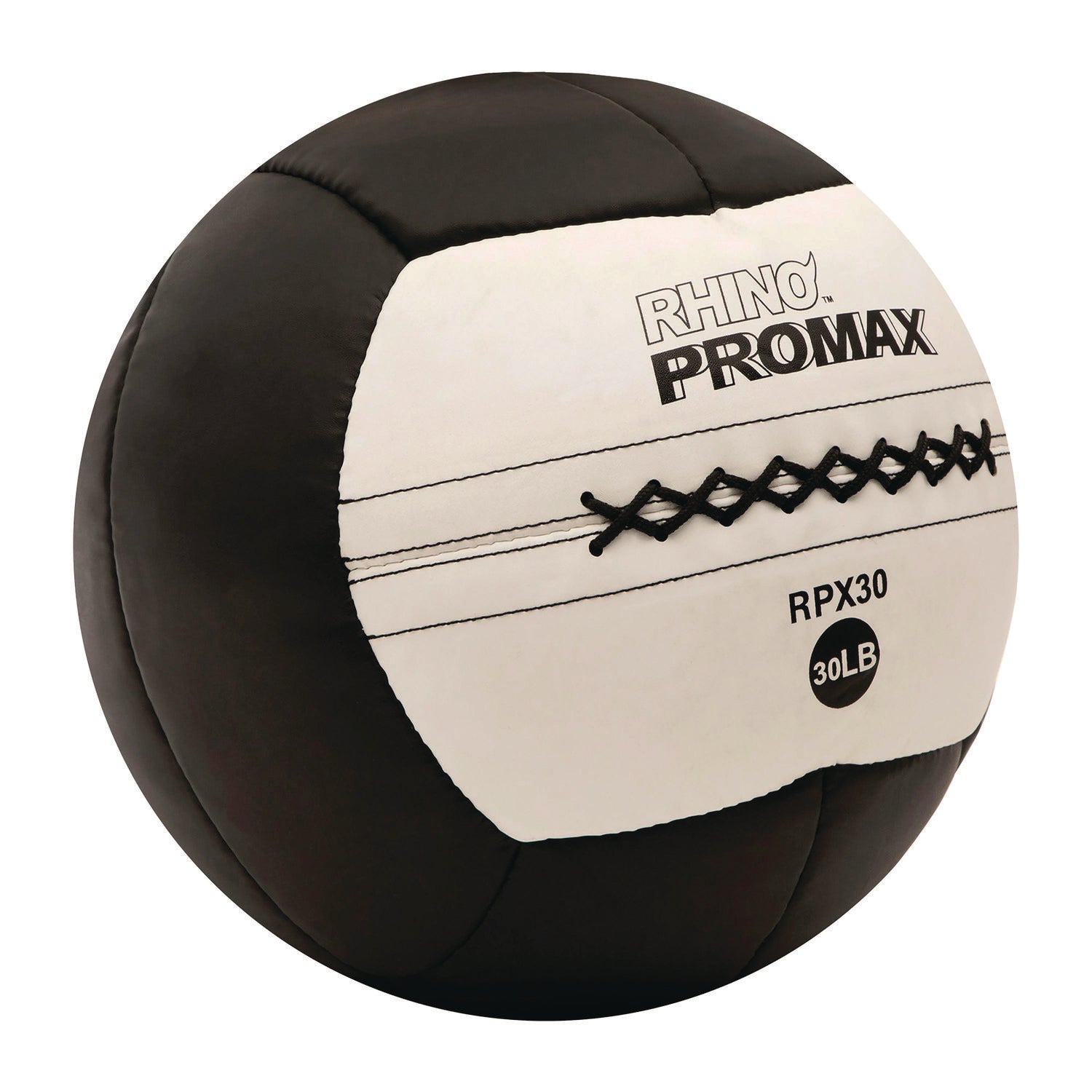 Rhino Promax Medicine Ball, 30 lb, Black Champion Sports Flipcost