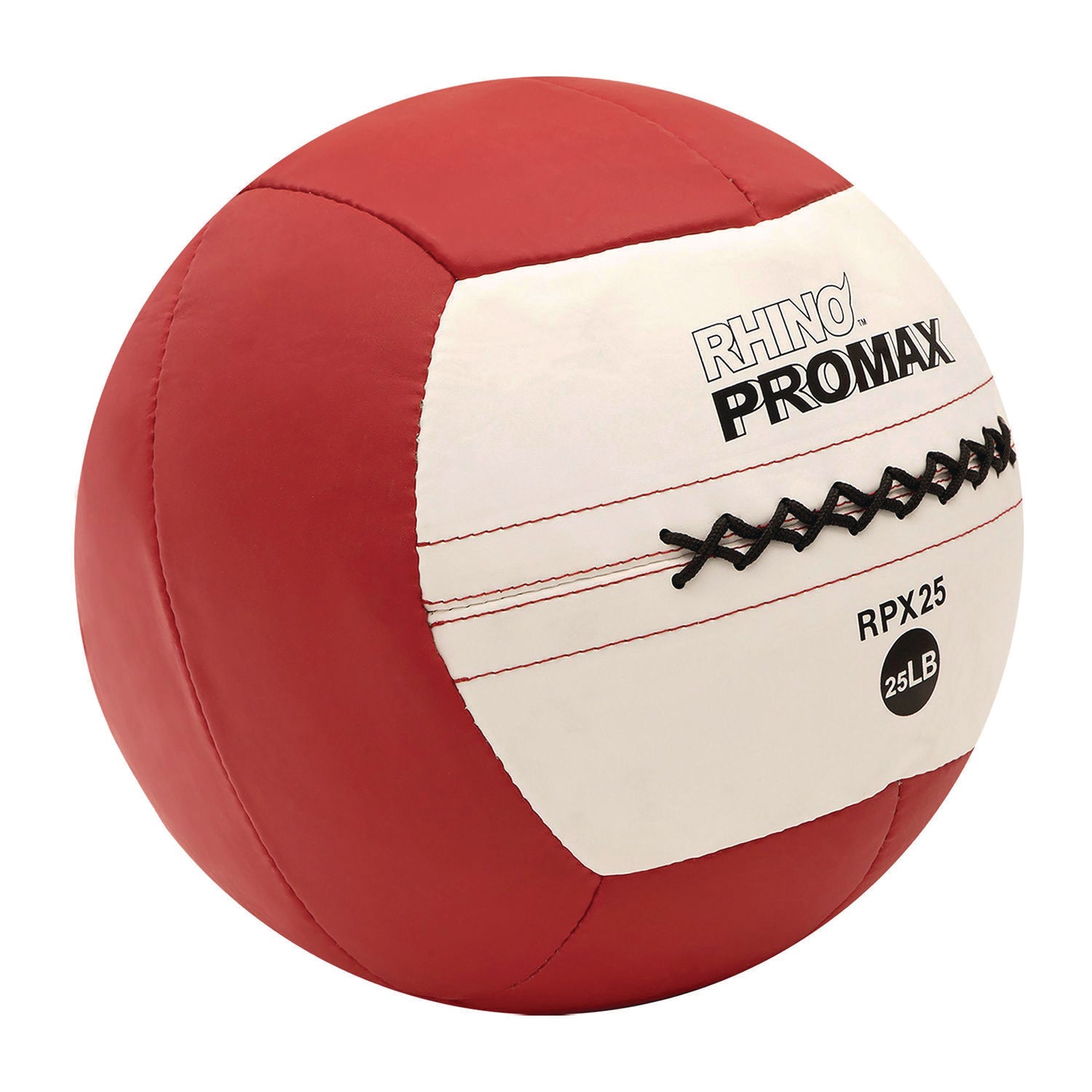 Rhino Promax Medicine Ball, 25 lb, Red Champion Sports Flipcost