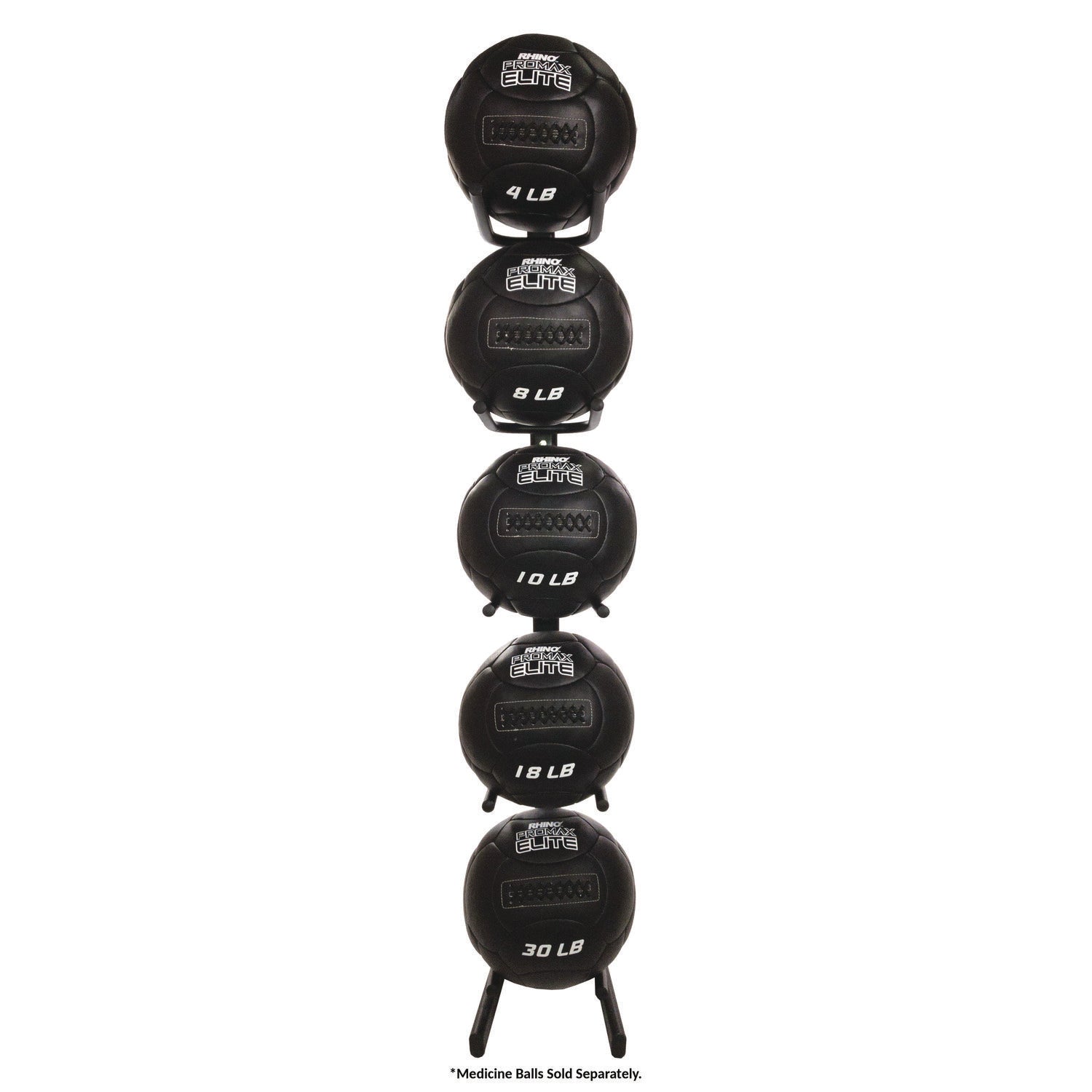 U-Ring Single Medicine Ball Tree, 23" x 22.5" x 64.5", Black Champion Sports Flipcost